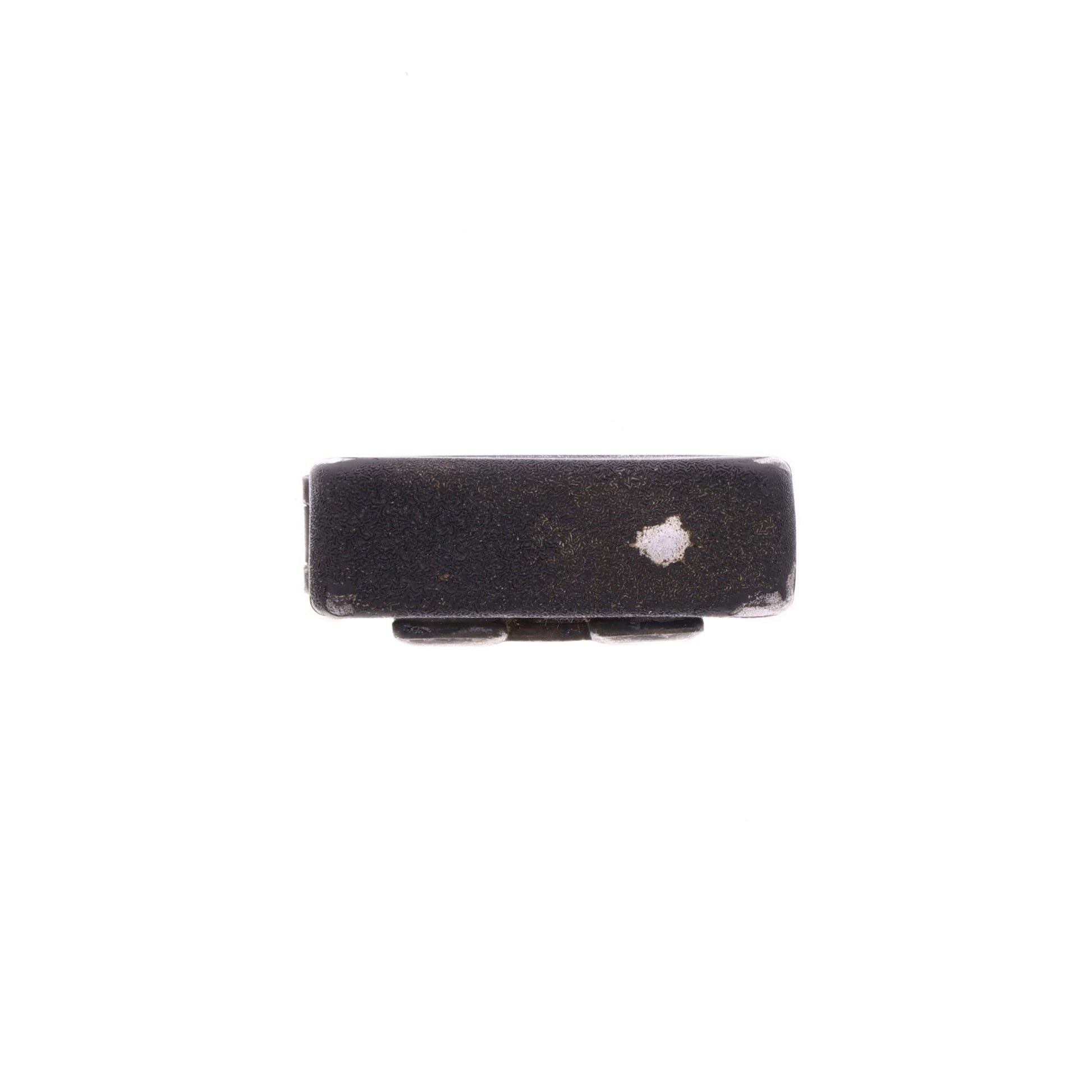 WWII U.S. Matawan "Wind-Master" Lighter with Black Crackle Finish & Sterling Silver Capt.'s Rank Pin Identified to Capt. Marcella V. Brandyberry