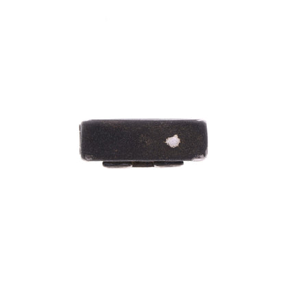 WWII U.S. Matawan "Wind-Master" Lighter with Black Crackle Finish & Sterling Silver Capt.'s Rank Pin Identified to Capt. Marcella V. Brandyberry