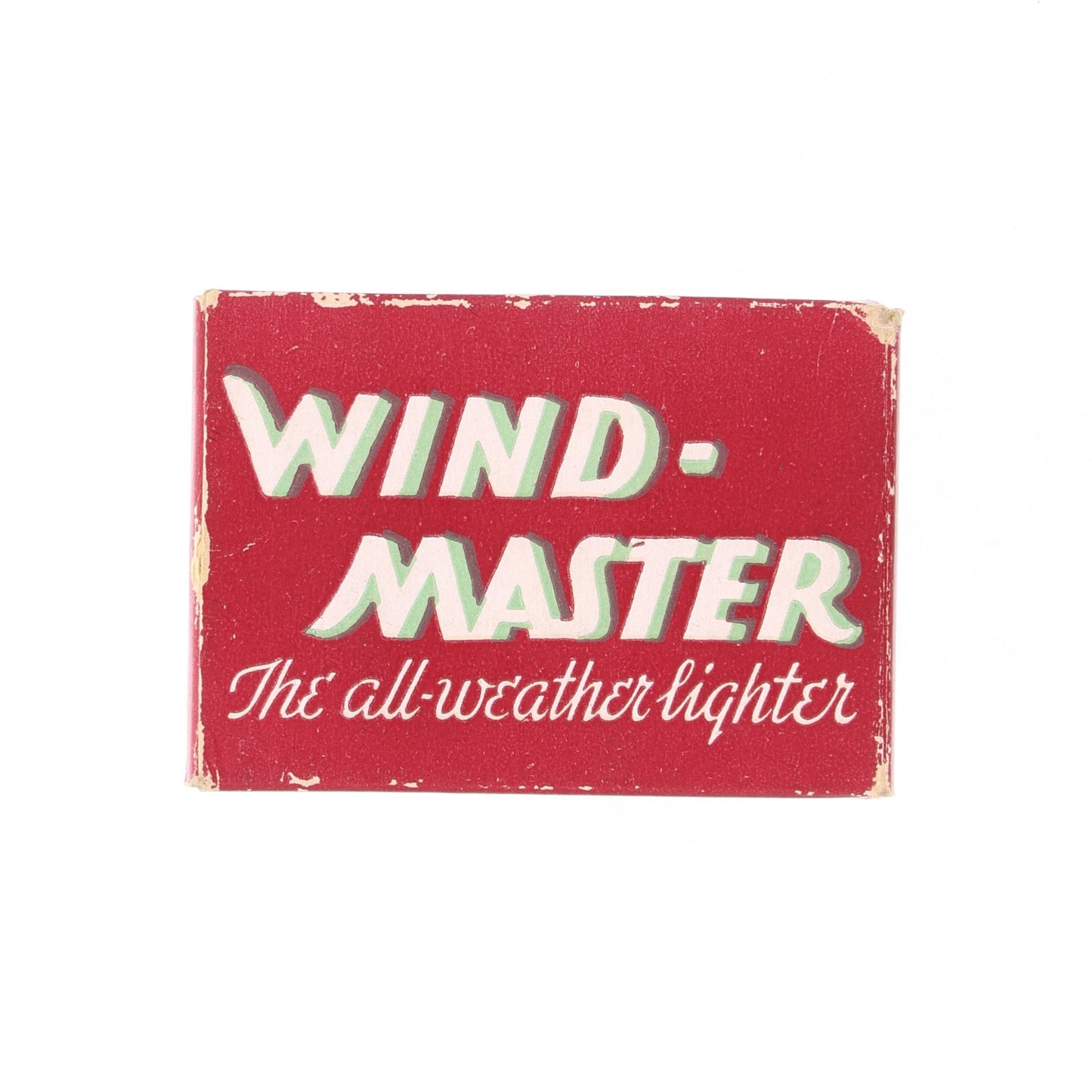 WWII U.S. Matawan "Wind-Master" Lighter with Black Crackle Finish with Box