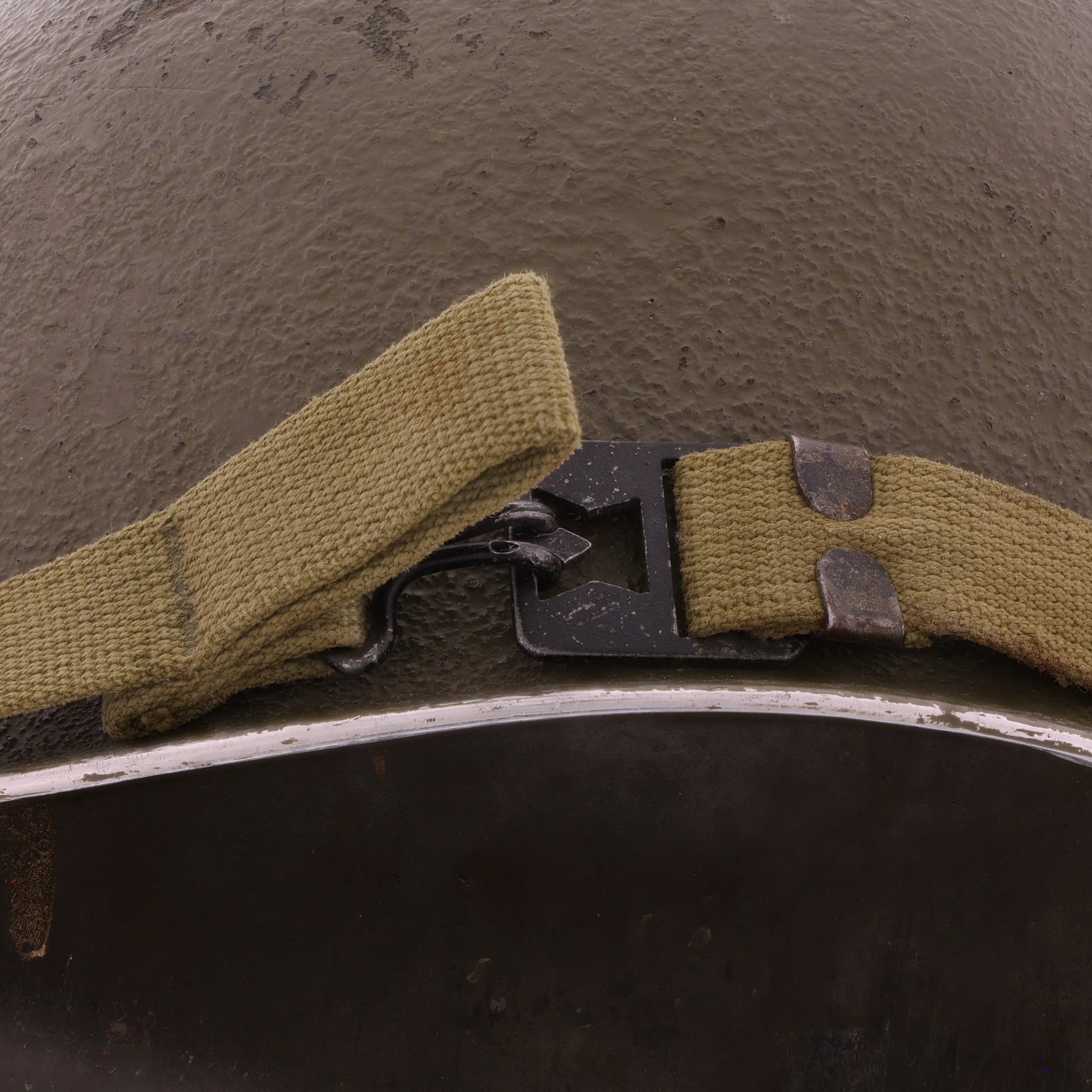 WWII U.S. McCord Fixed Loop M-1 Helmet Shell (1943)