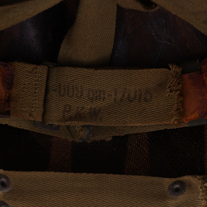 WWII U.S. McCord Fixed Loop M-1 Helmet & Westinghouse Liner Set (1943-44)