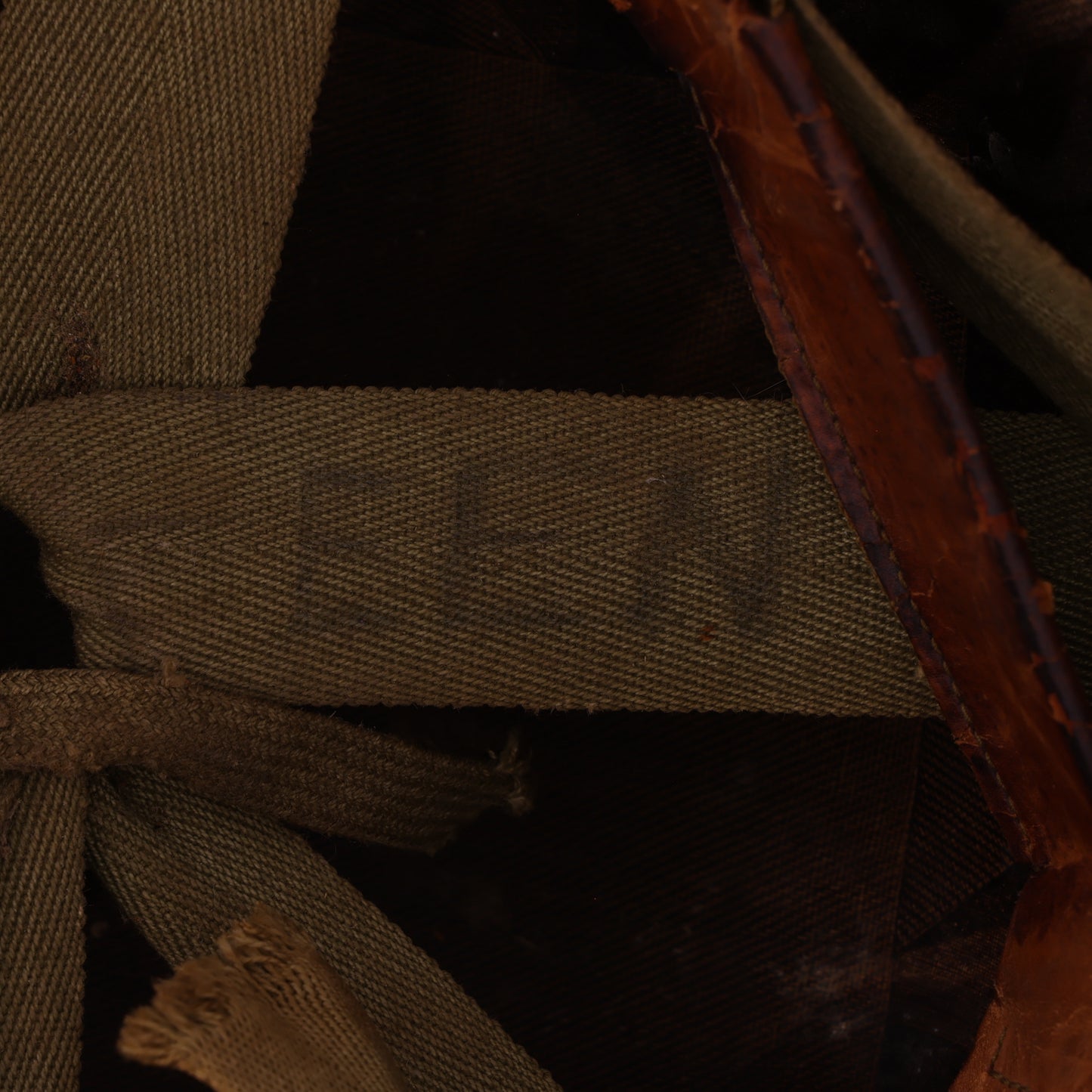 WWII U.S. McCord Fixed Loop M-1 Helmet & Westinghouse Liner Set (1943-44)