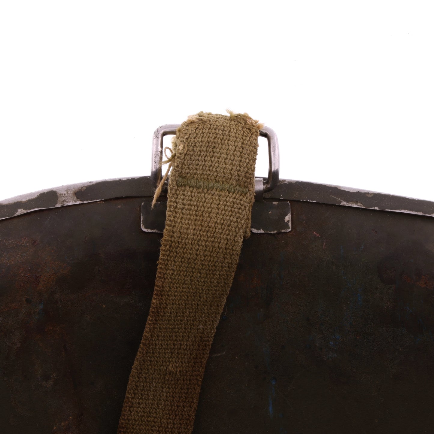 WWII U.S. McCord Front Seam Swivel Loop M-1 Helmet Shell Named to "Jarboe" (1944)