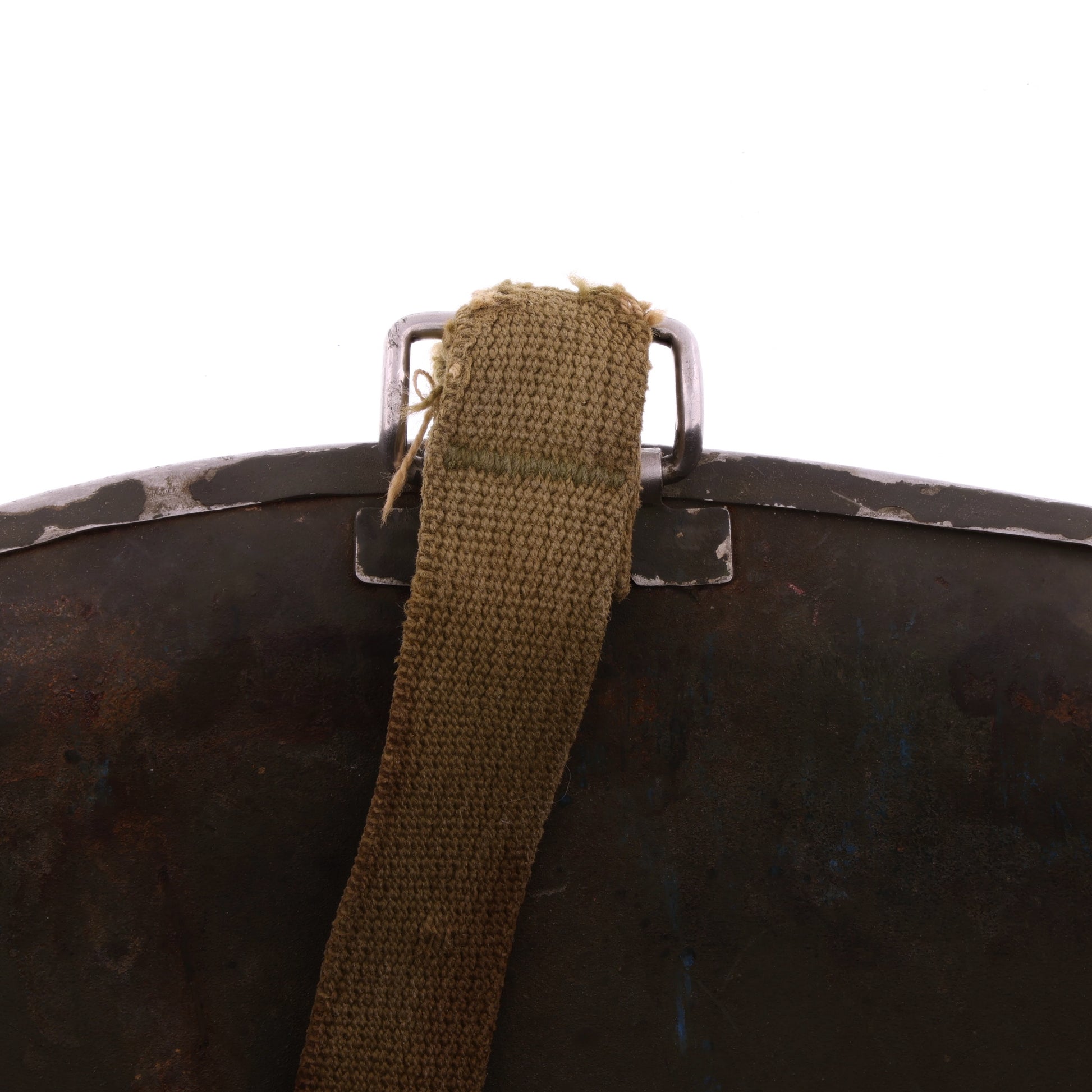 WWII U.S. McCord Front Seam Swivel Loop M-1 Helmet Shell Named to "Jarboe" (1944)