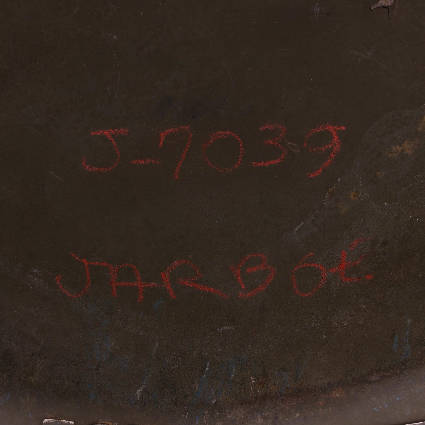 WWII U.S. McCord Front Seam Swivel Loop M-1 Helmet Shell Named to "Jarboe" (1944)