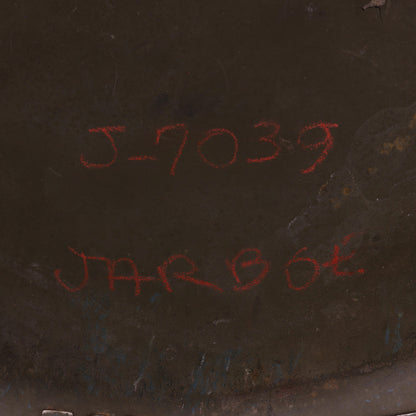 WWII U.S. McCord Front Seam Swivel Loop M-1 Helmet Shell Named to "Jarboe" (1944)