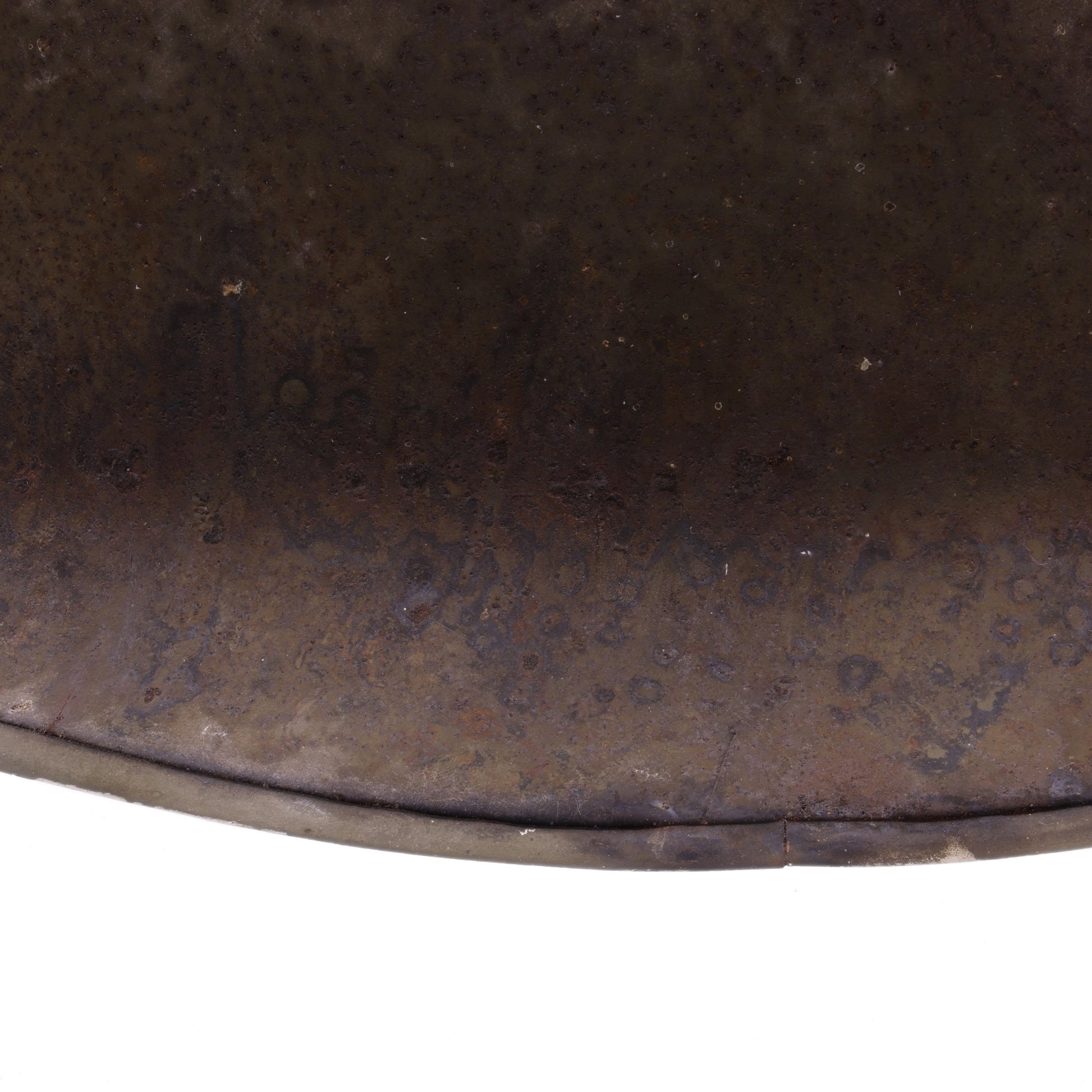 WWII U.S. McCord Front Seam Swivel Loop M-1 Helmet Shell (1944)