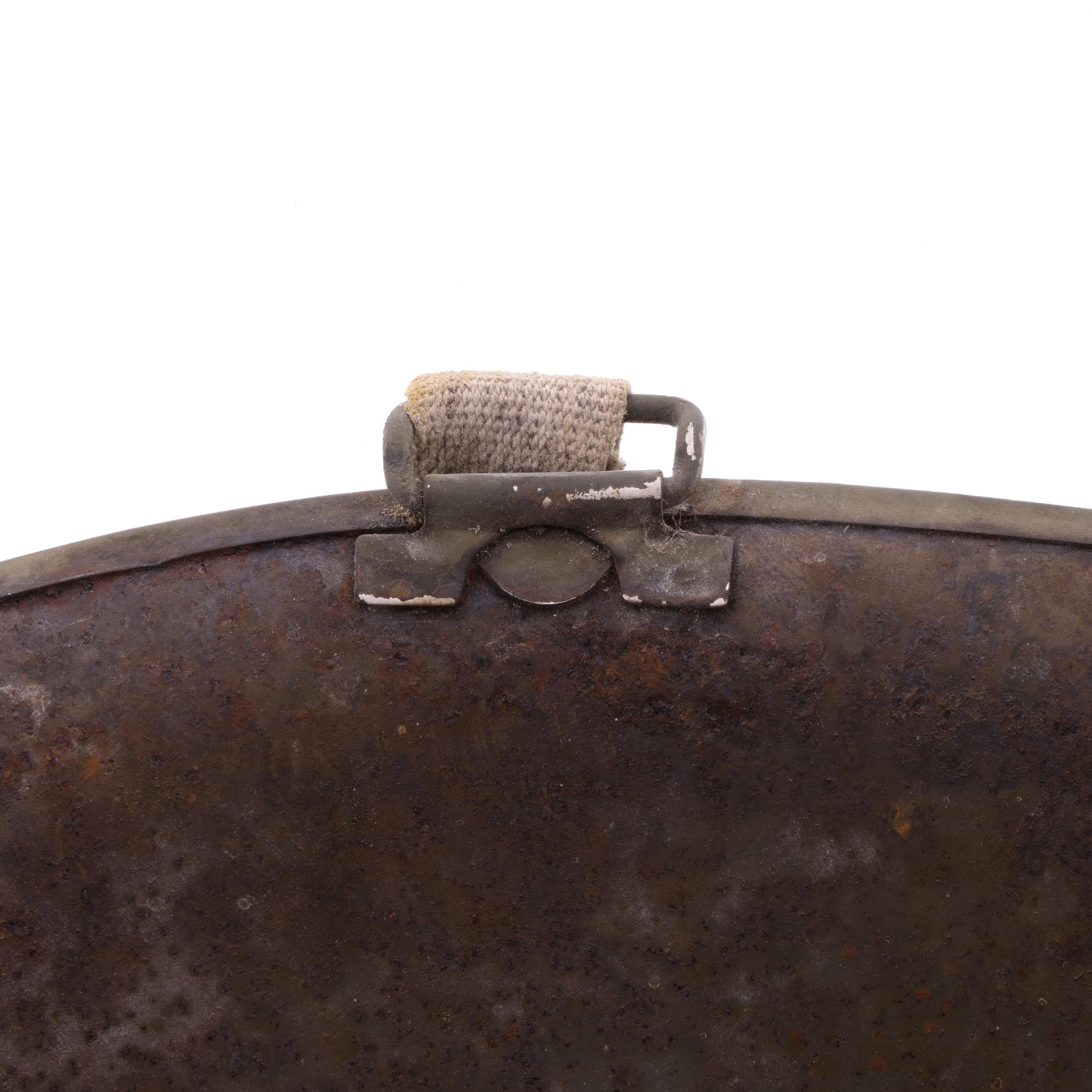 WWII U.S. McCord Front Seam Swivel Loop M-1 Helmet Shell (1944)