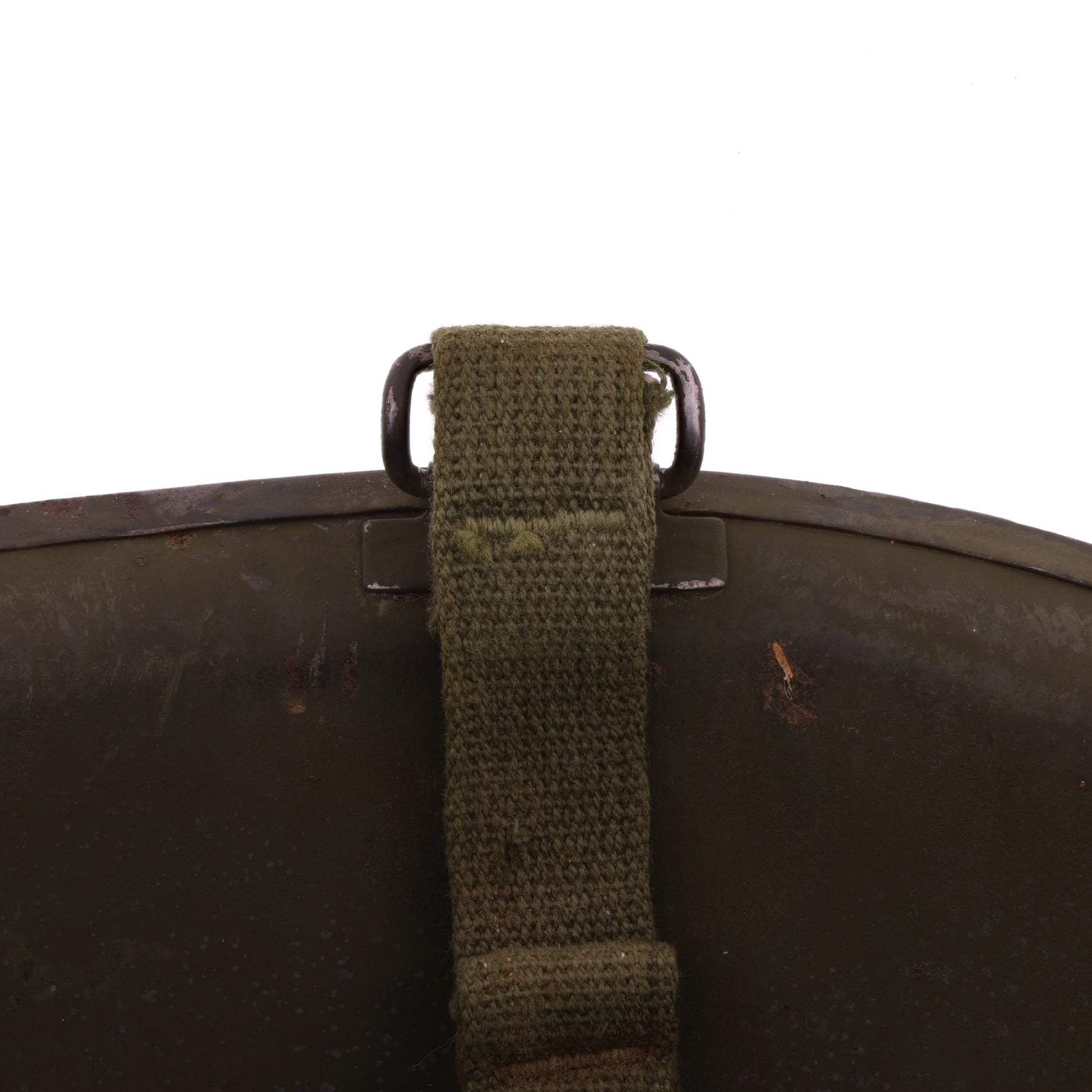 WWII U.S. McCord Front Seam Swivel Loop M-1 Helmet Shell (1944)