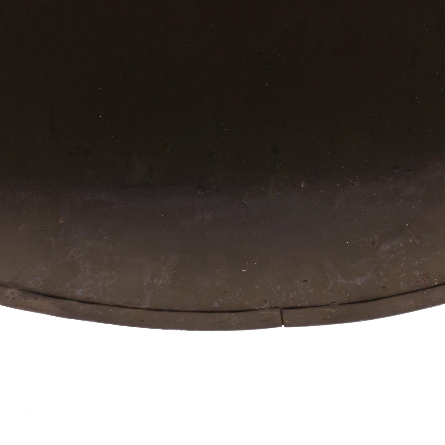 WWII U.S. McCord Front Seam Swivel Loop M-1 Helmet Shell (1944)