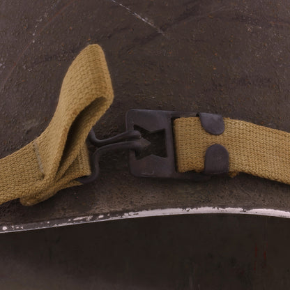 WWII U.S. McCord Front Seam Swivel Loop M-1 Helmet Shell (1944)