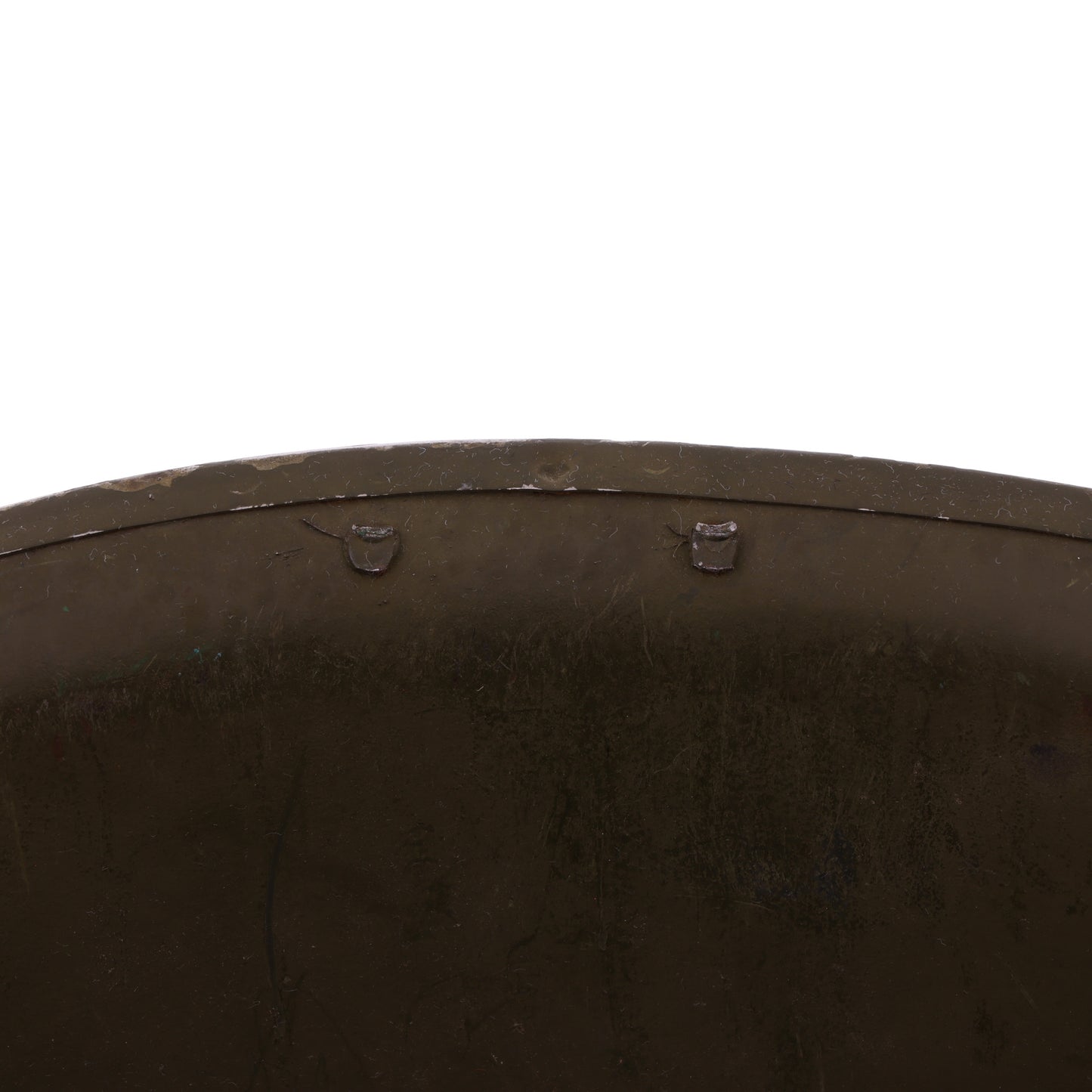 WWII U.S. McCord M-2 "D-Bail" Paratrooper Helmet Shell Marked with Laundry Numbers (1942)