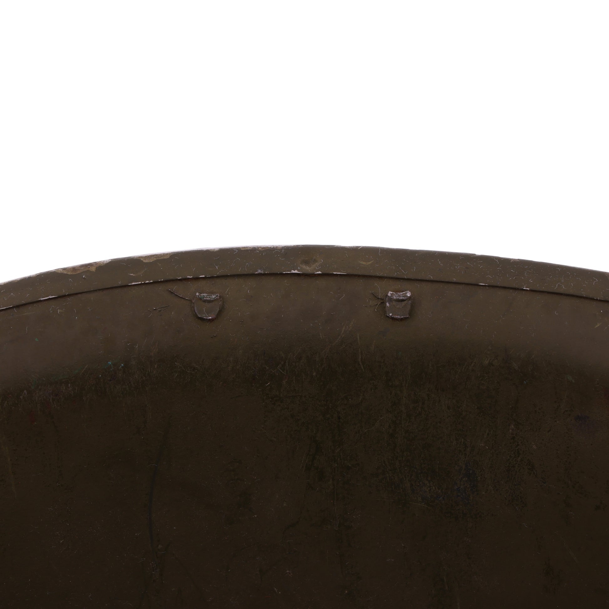 WWII U.S. McCord M-2 "D-Bail" Paratrooper Helmet Shell Marked with Laundry Numbers (1942)