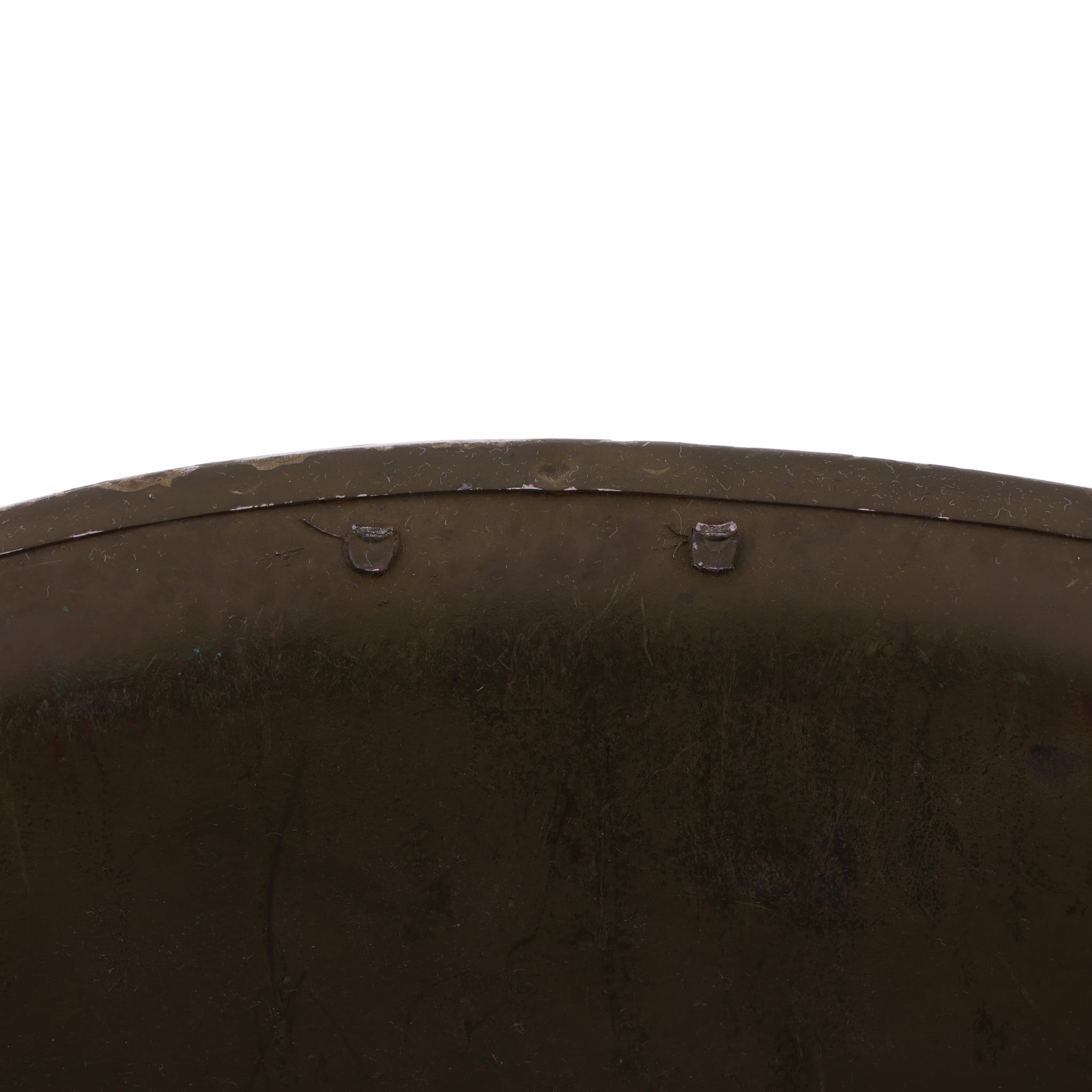 WWII U.S. McCord M-2 "D-Bail" Paratrooper Helmet Shell Marked with Laundry Numbers (1942)
