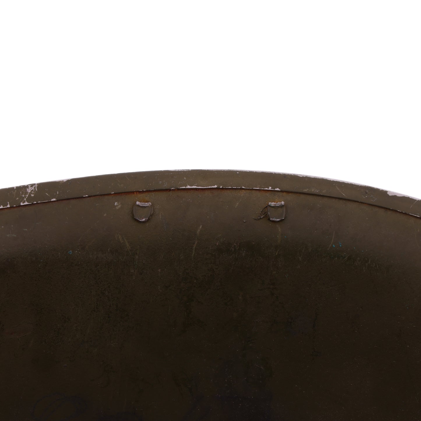 WWII U.S. McCord M-2 "D-Bail" Paratrooper Helmet Shell Marked with Laundry Numbers (1942)