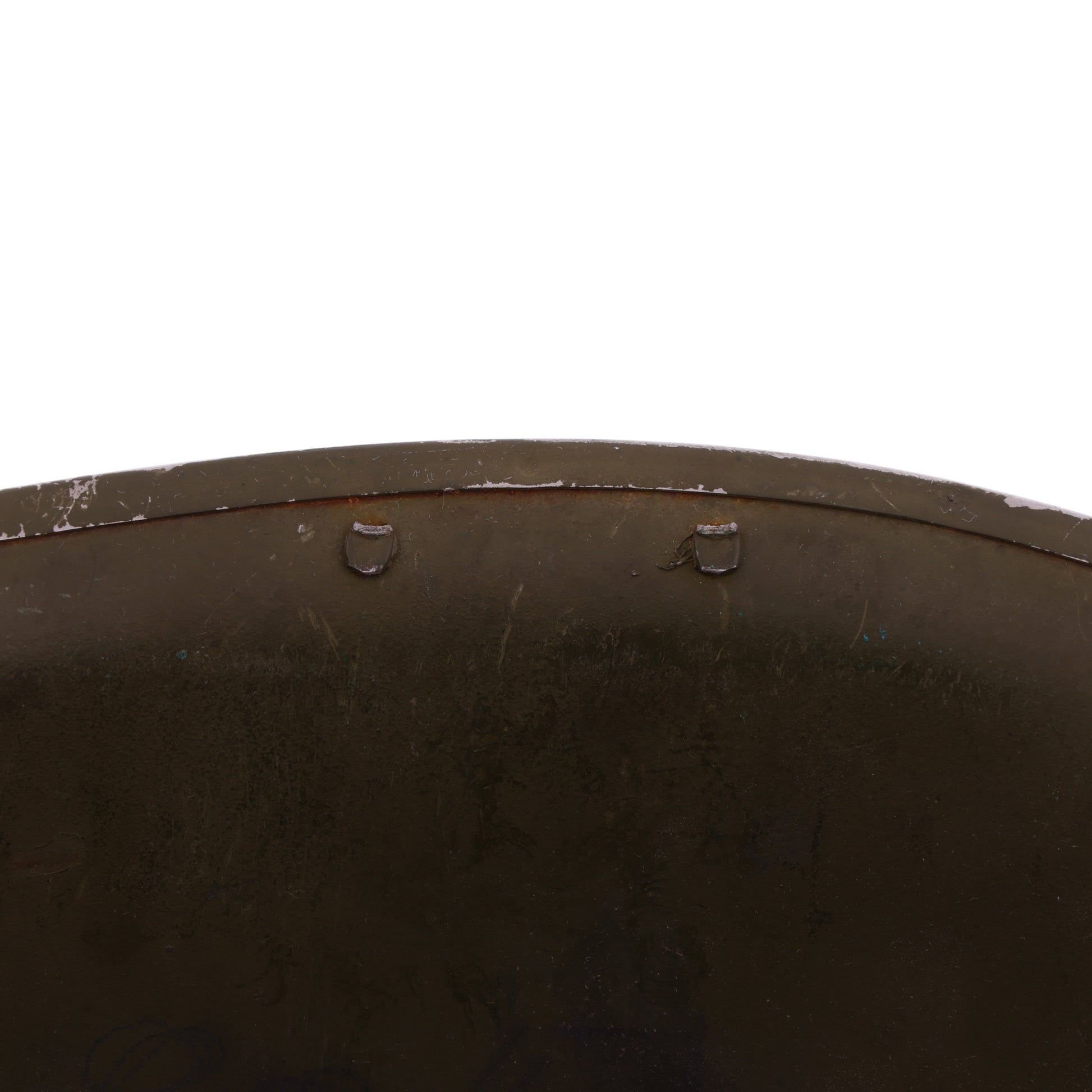 WWII U.S. McCord M-2 "D-Bail" Paratrooper Helmet Shell Marked with Laundry Numbers (1942)