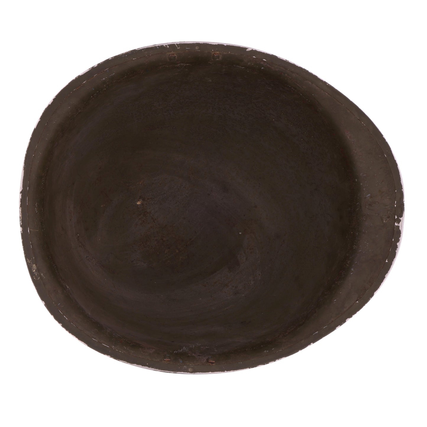 WWII U.S. McCord M-2 "D-Bail" Paratrooper Helmet Shell with Painted Capt.'s Rank Insignia (1942)