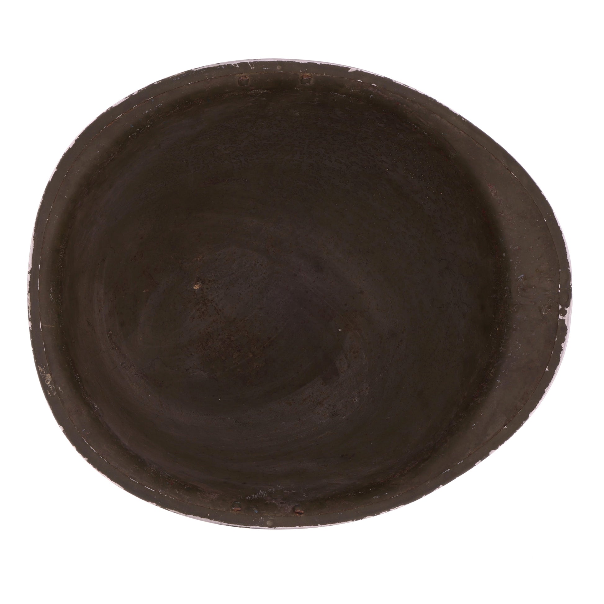 WWII U.S. McCord M-2 "D-Bail" Paratrooper Helmet Shell with Painted Capt.'s Rank Insignia (1942)