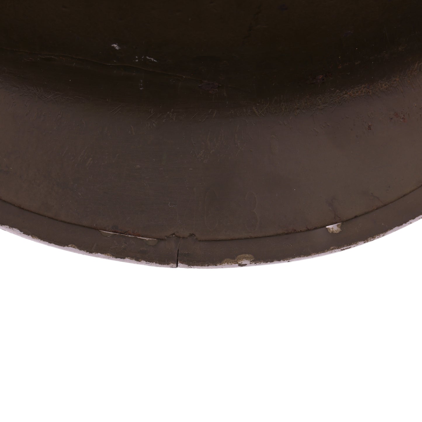 WWII U.S. McCord Fixed Loop M-1 Helmet Shell (1941)
