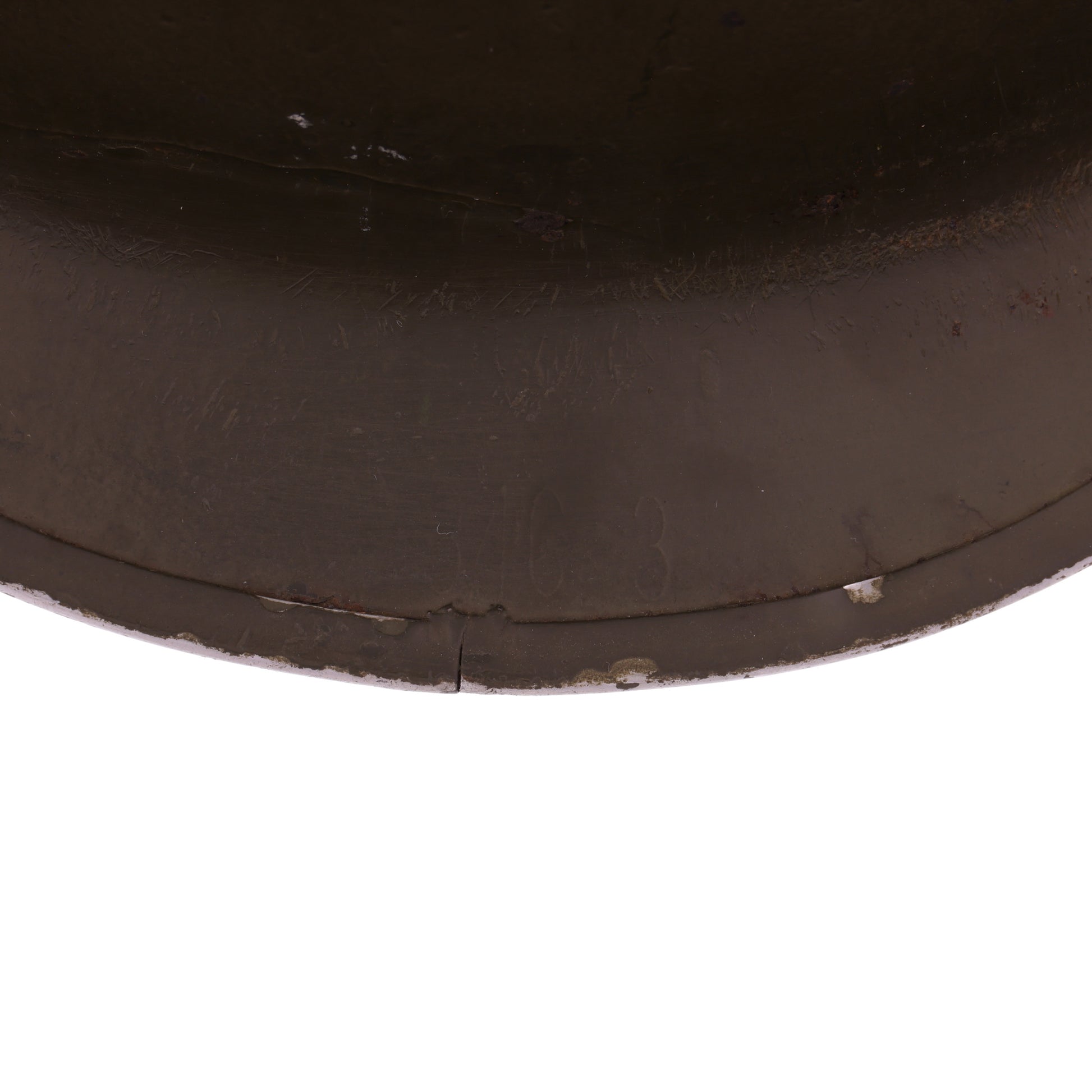 WWII U.S. McCord Fixed Loop M-1 Helmet Shell (1941)