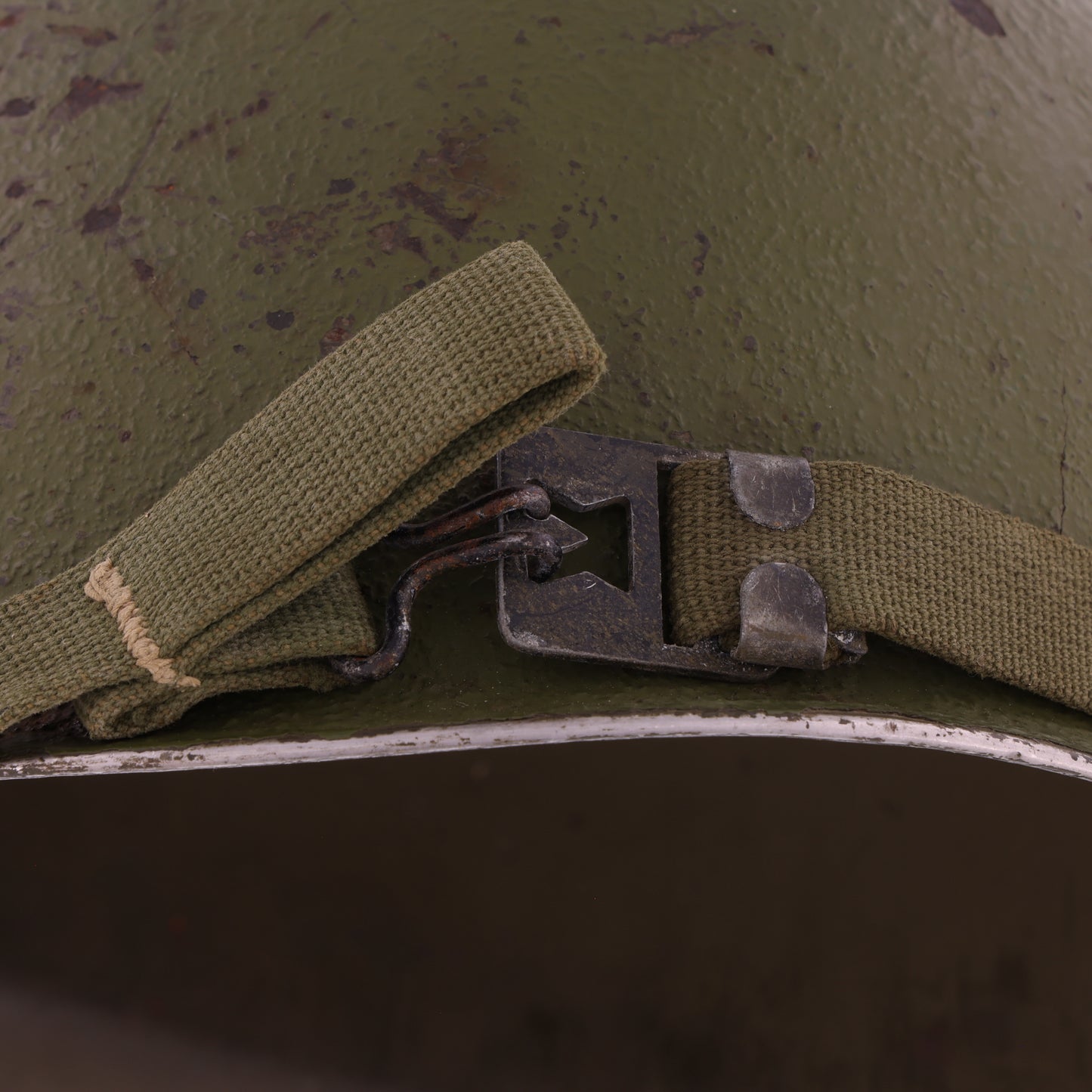 WWII U.S. McCord Fixed Loop M-1 Helmet Shell (1941)