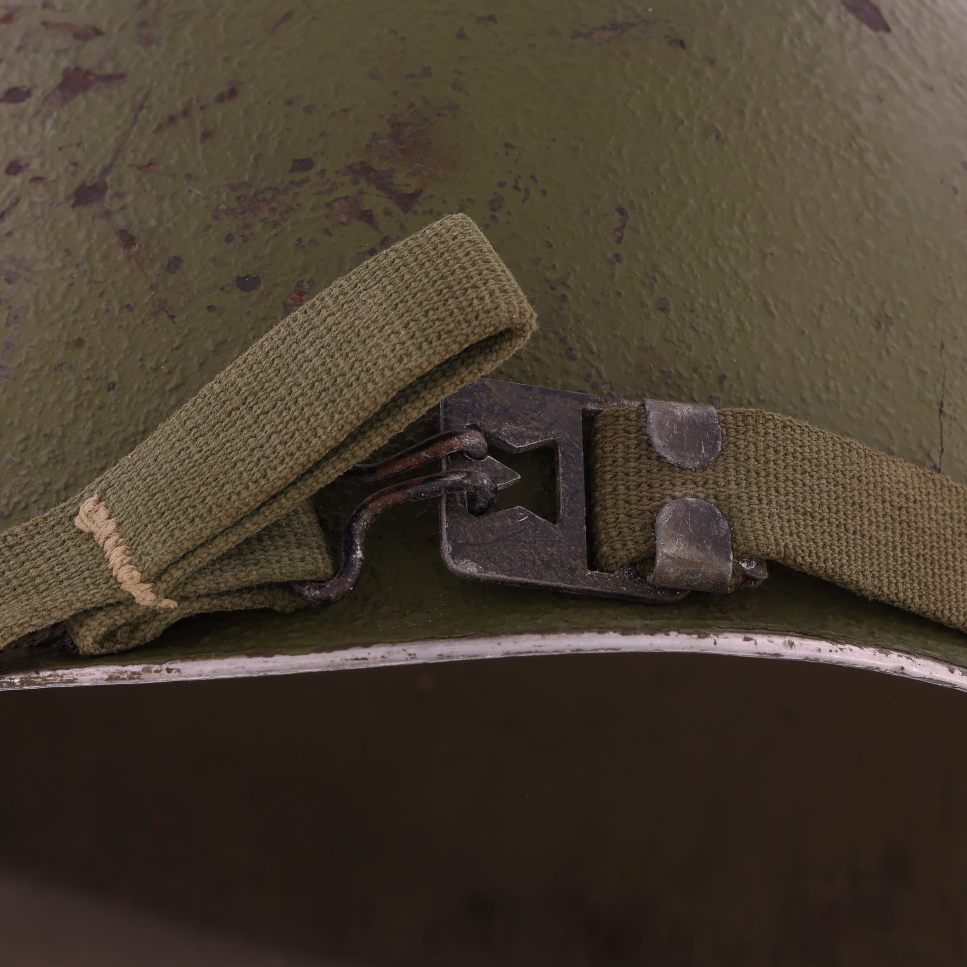 WWII U.S. McCord Fixed Loop M-1 Helmet Shell (1941)