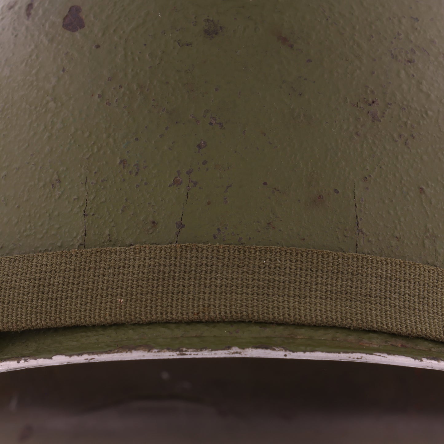 WWII U.S. McCord Fixed Loop M-1 Helmet Shell (1941)
