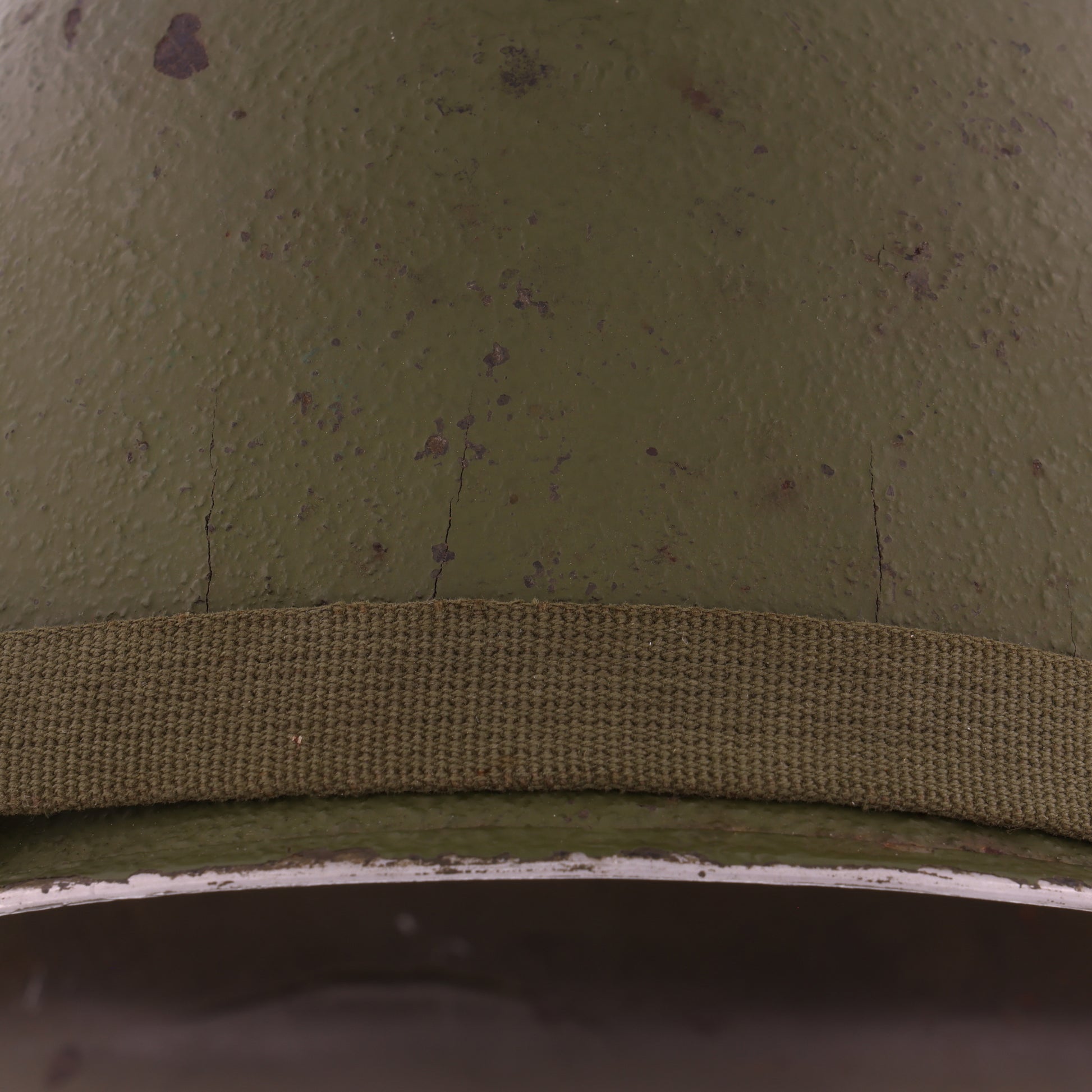 WWII U.S. McCord Fixed Loop M-1 Helmet Shell (1941)