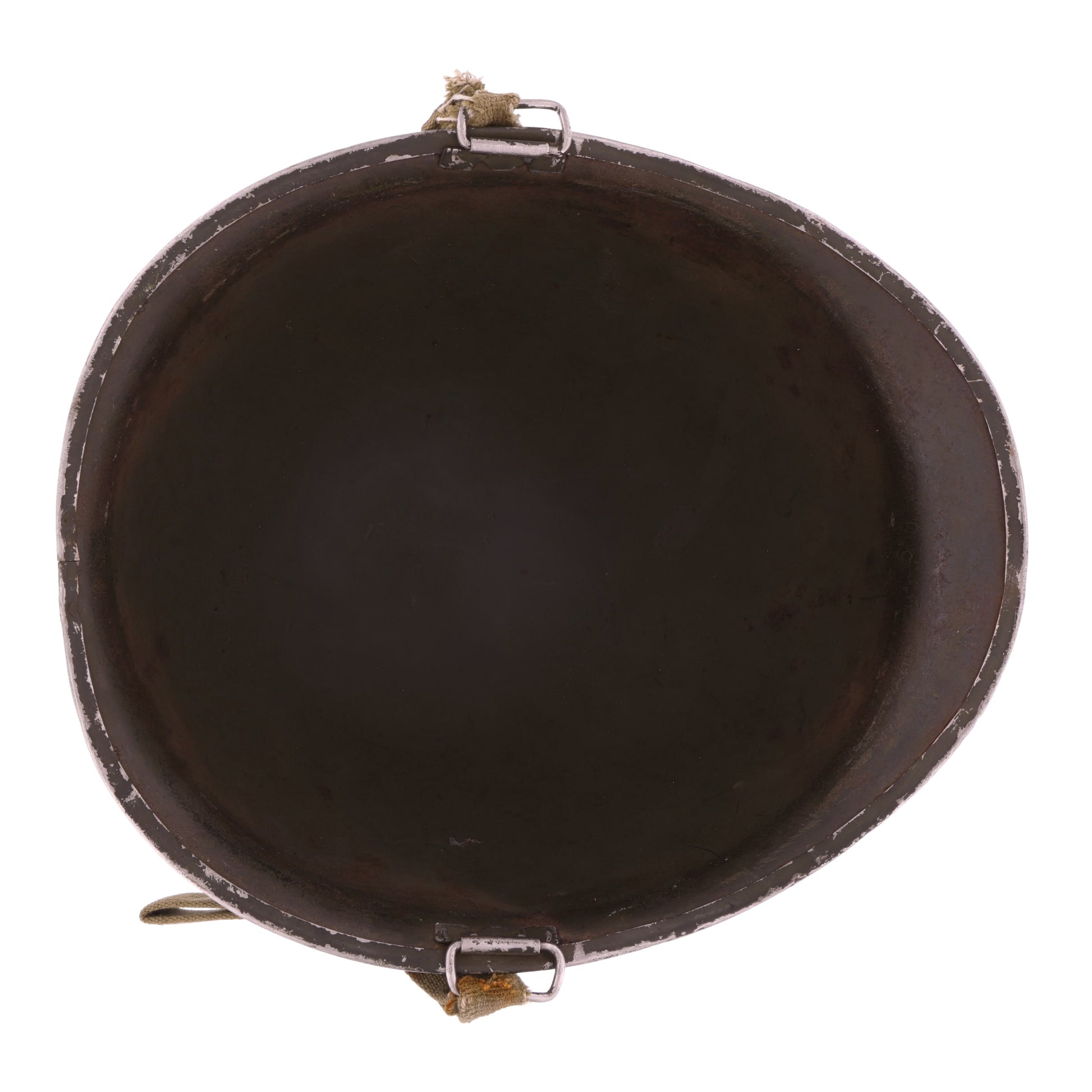 WWII U.S. McCord Rear Seam Swivel Loop M-1 Helmet Shell (1944)