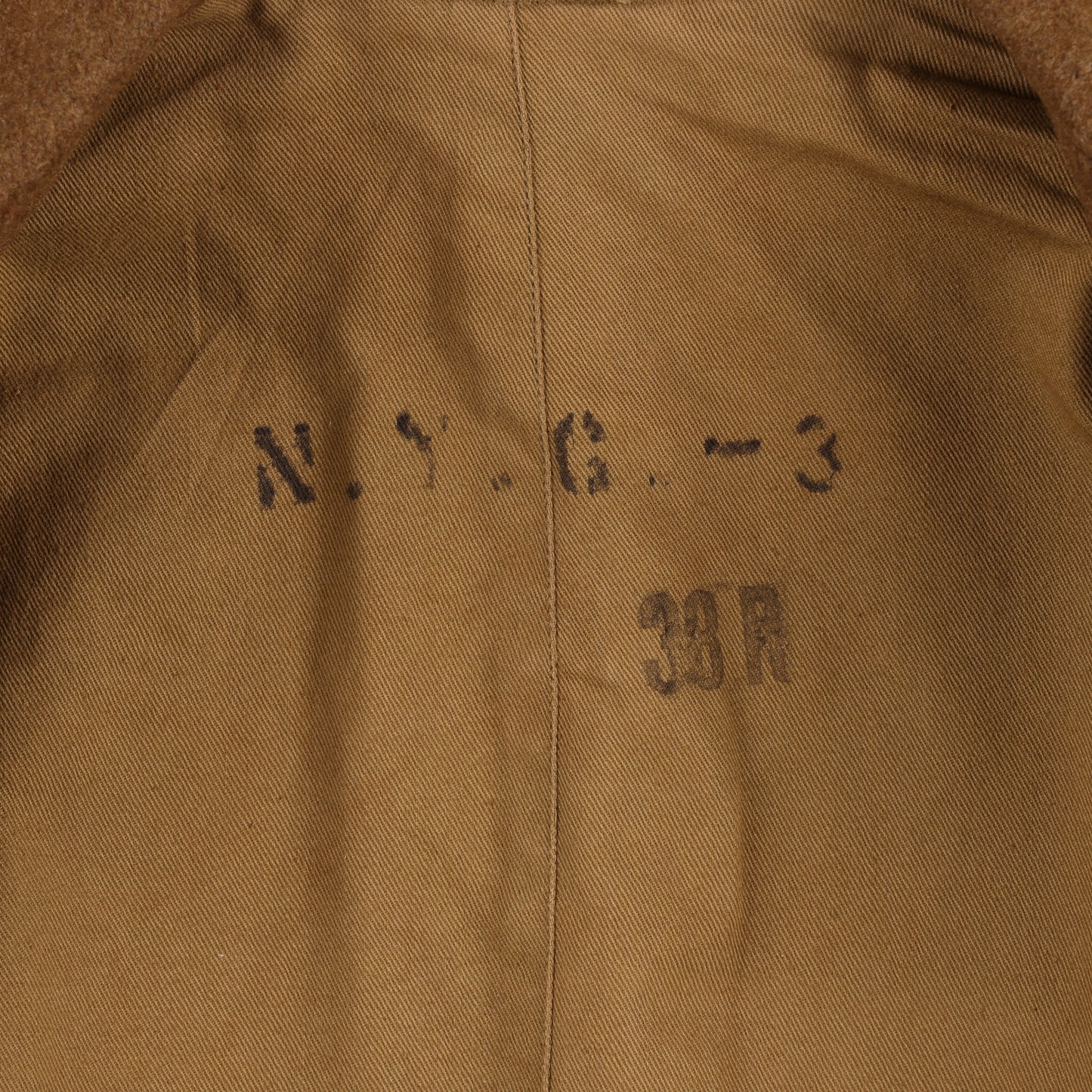 WWII U.S. New York Guard Pvt.'s Wool Overcoat by Sigmund Eisner Co. (Size 38R)