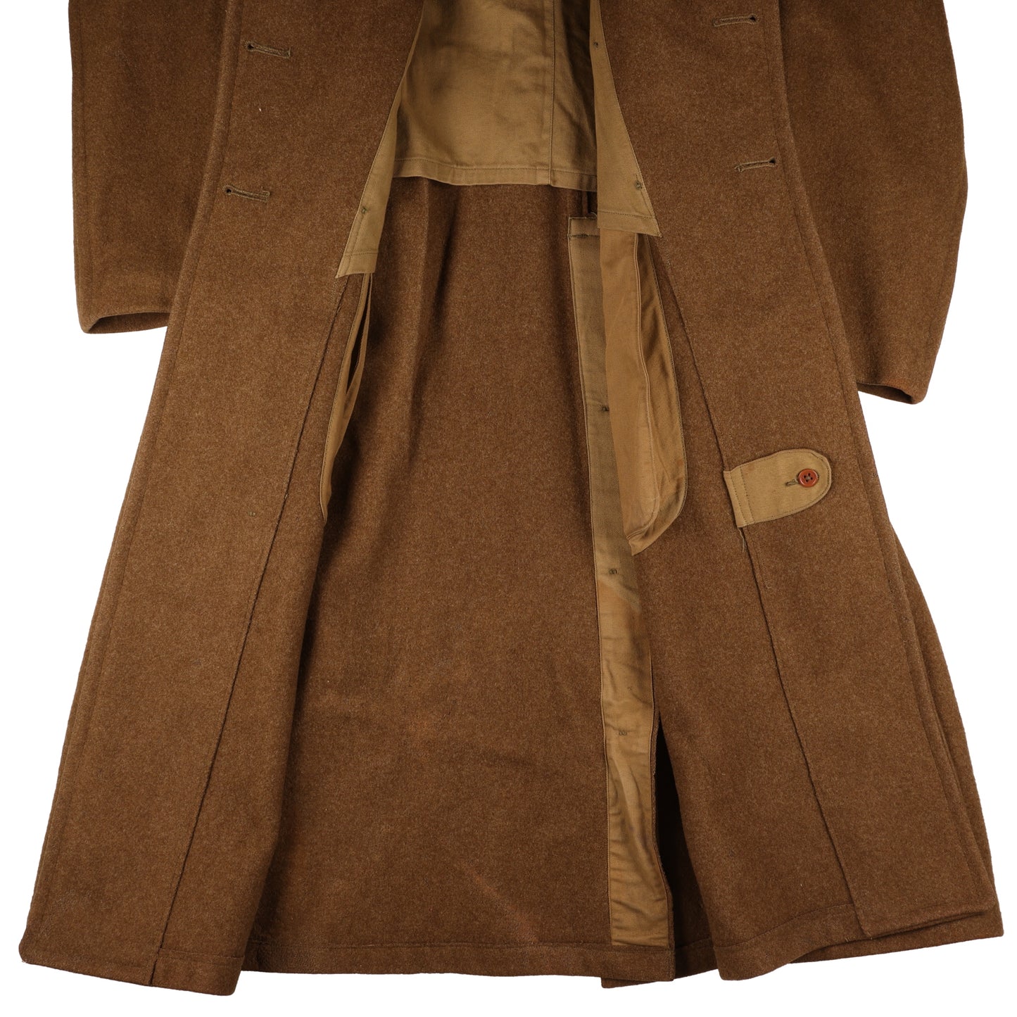 WWII U.S. New York Guard Pvt.'s Wool Overcoat by Sigmund Eisner Co. (Size 38R)