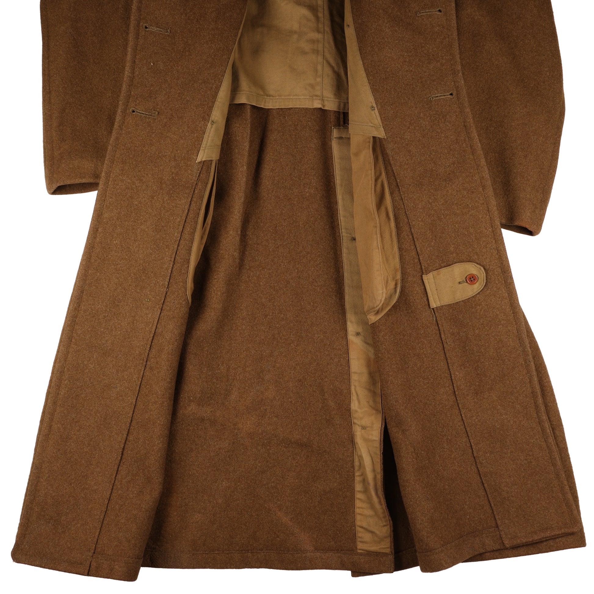 WWII U.S. New York Guard Pvt.'s Wool Overcoat by Sigmund Eisner Co. (Size 38R)