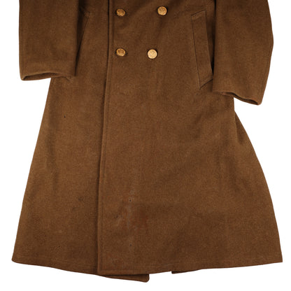 WWII U.S. New York Guard Pvt.'s Wool Overcoat by Sigmund Eisner Co. (Size 38R)