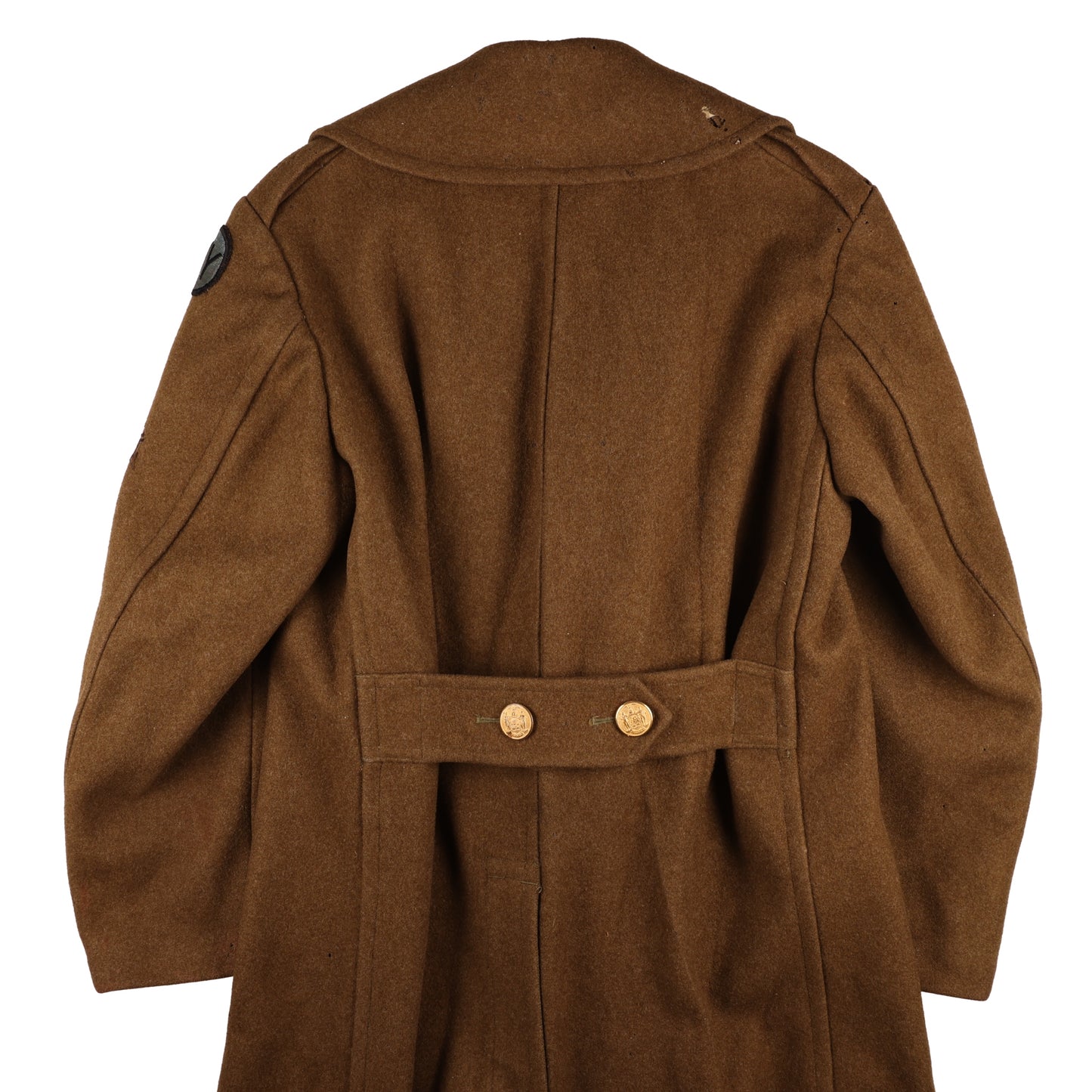 WWII U.S. New York Guard Pvt.'s Wool Overcoat by Sigmund Eisner Co. (Size 38R)