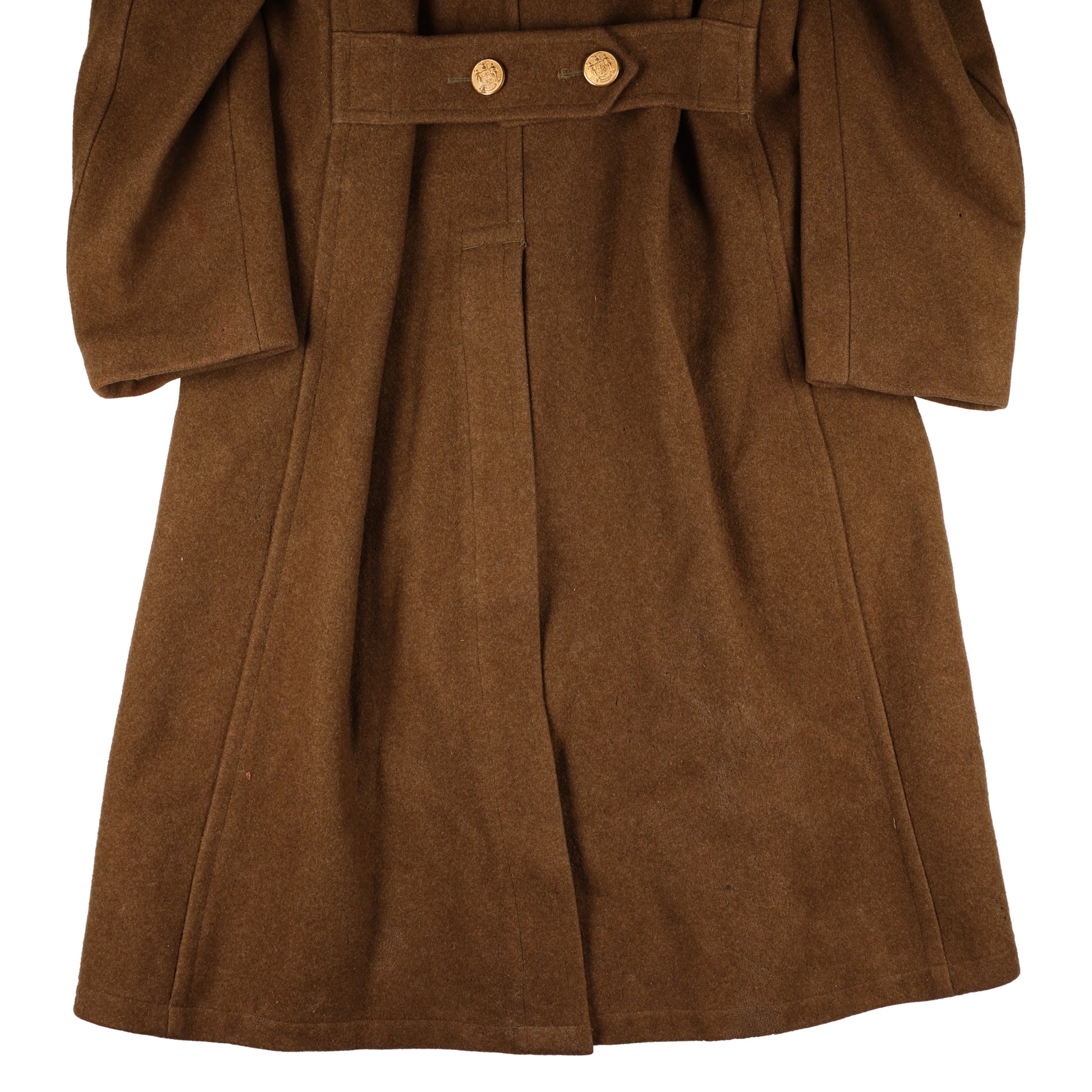 WWII U.S. New York Guard Pvt.'s Wool Overcoat by Sigmund Eisner Co. (Size 38R)