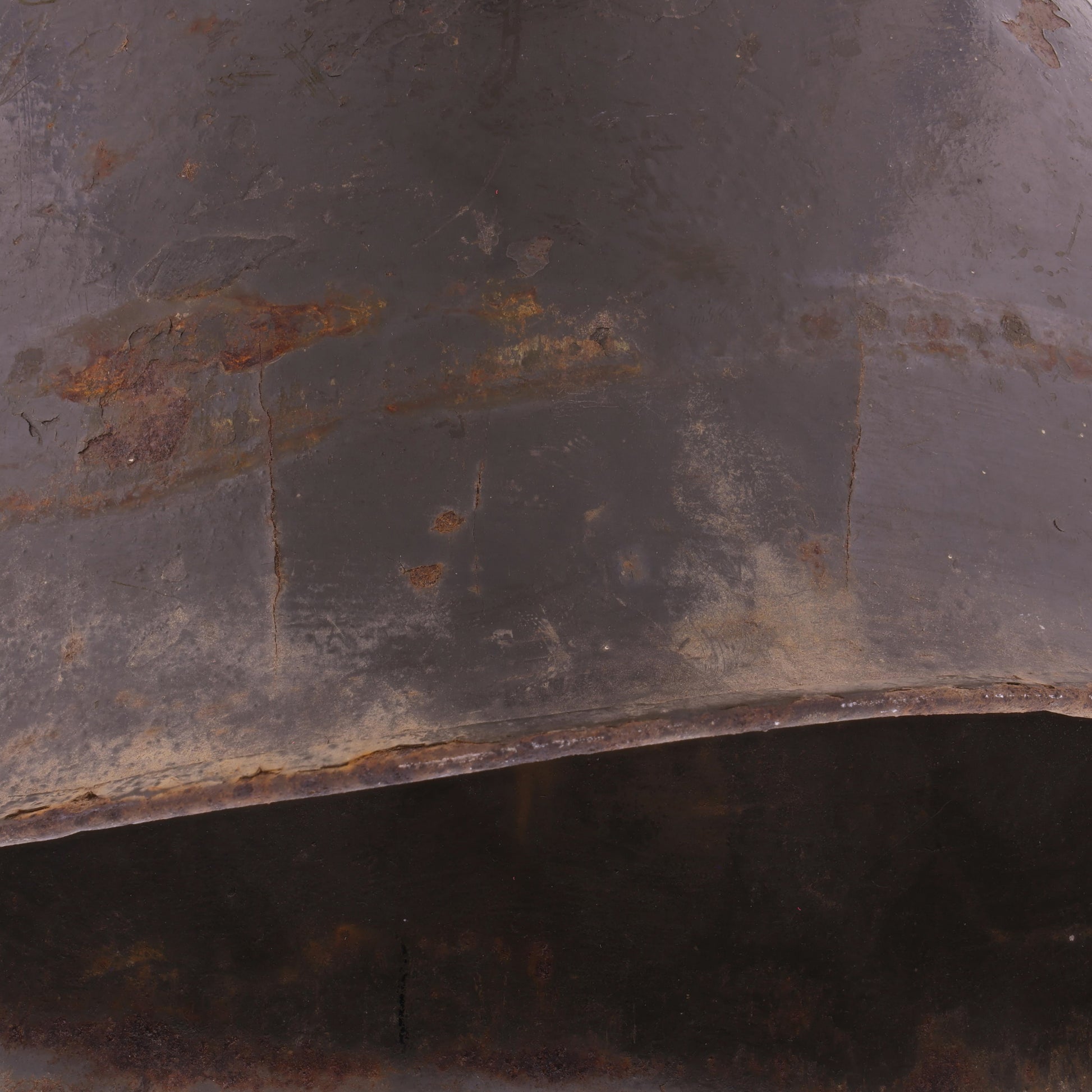 WWII U.S. Parish-Reading Swivel Loop M-1 Helmet Shell (1945)