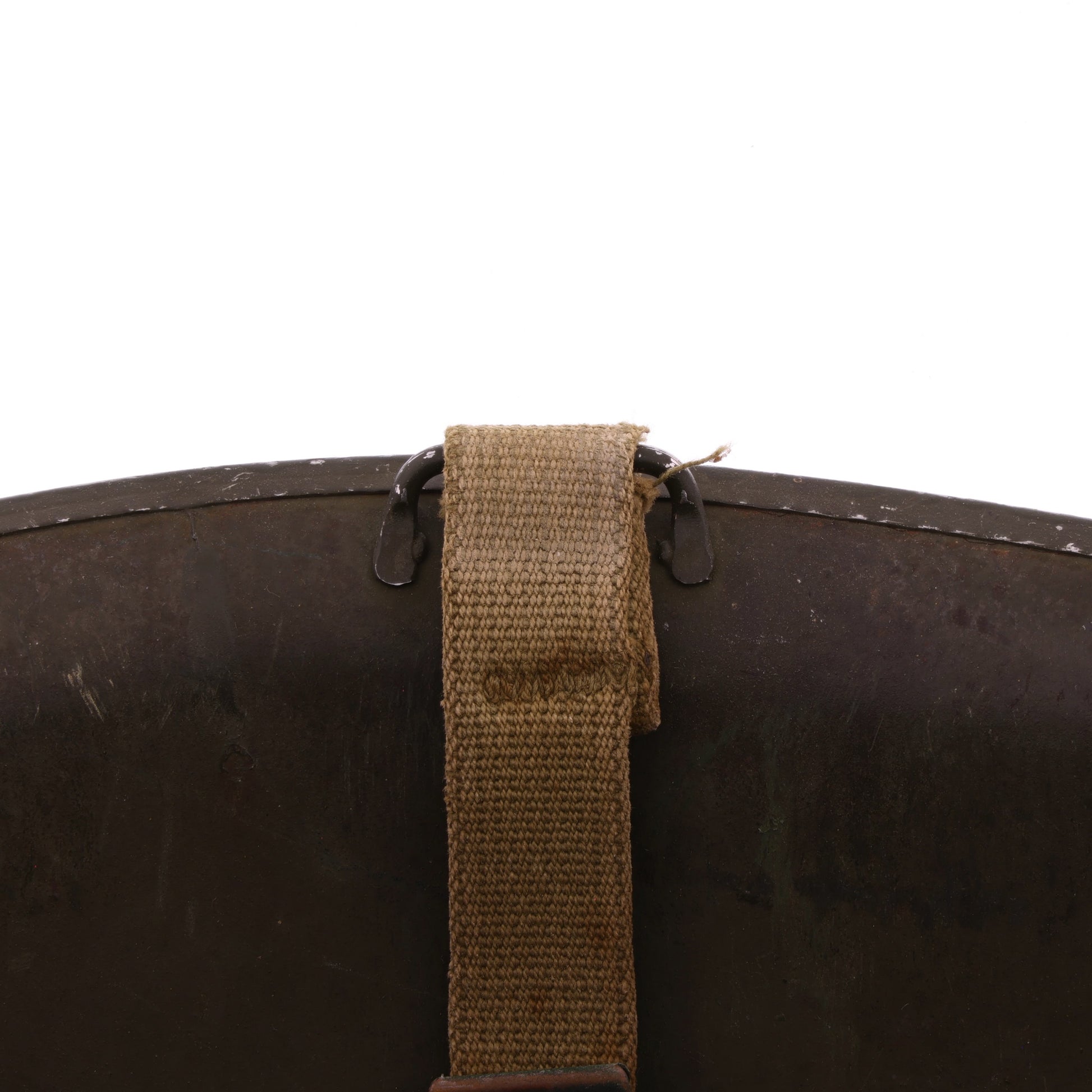 WWII U.S. Schlueter Fixed Loop M-1 Helmet Shell (1943)