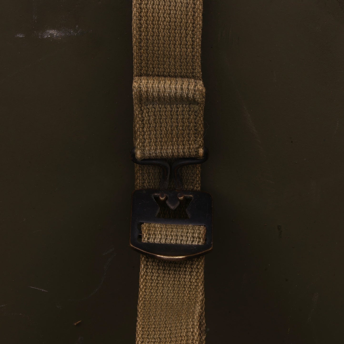 WWII U.S. Schlueter Fixed Loop M-1 Helmet Shell (1943)