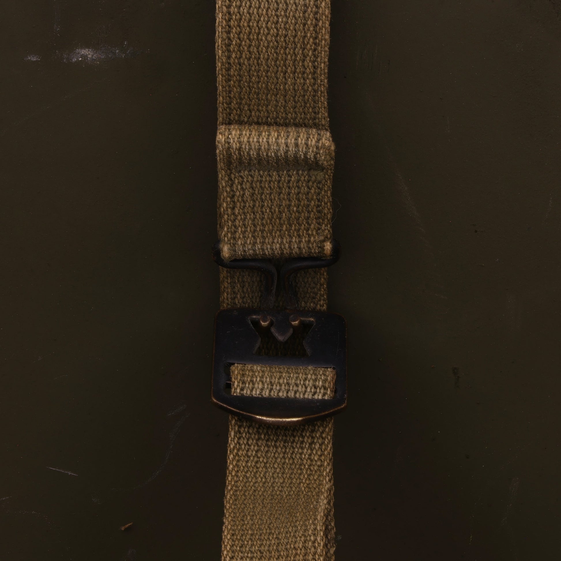 WWII U.S. Schlueter Fixed Loop M-1 Helmet Shell (1943)