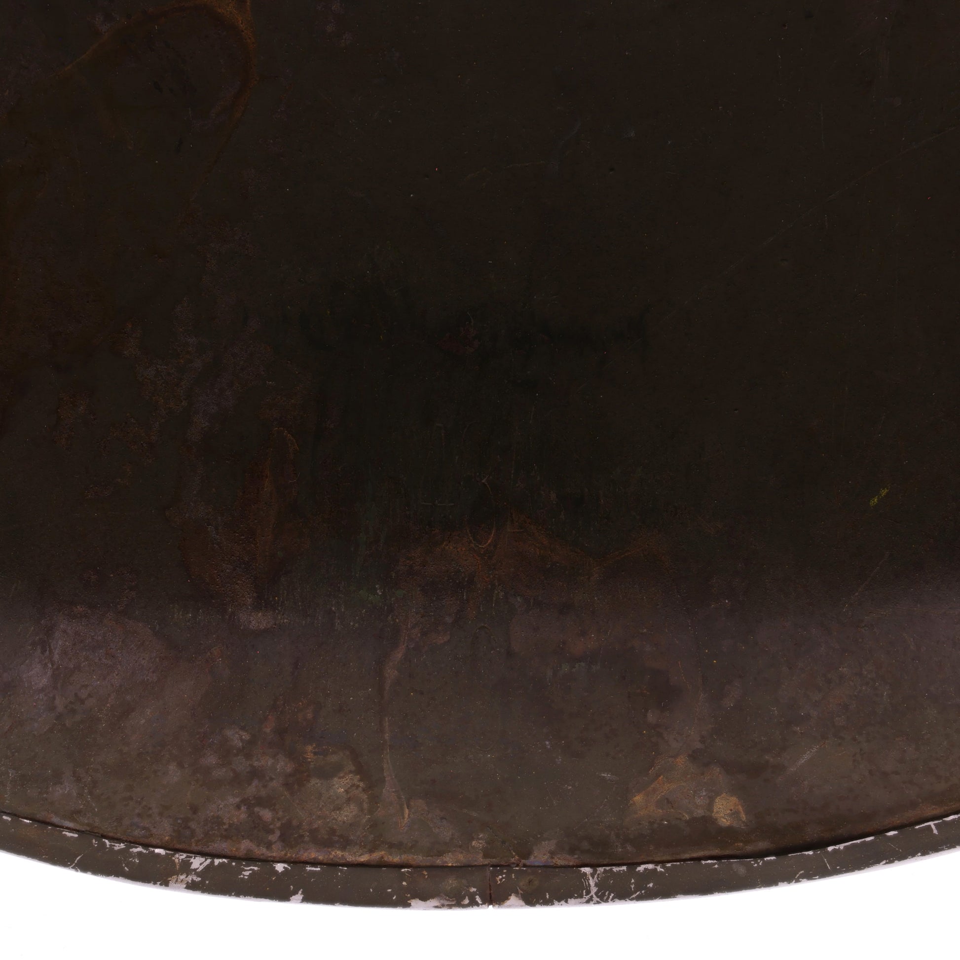 WWII U.S. Schlueter Fixed Loop M-1 Helmet Shell (1943)
