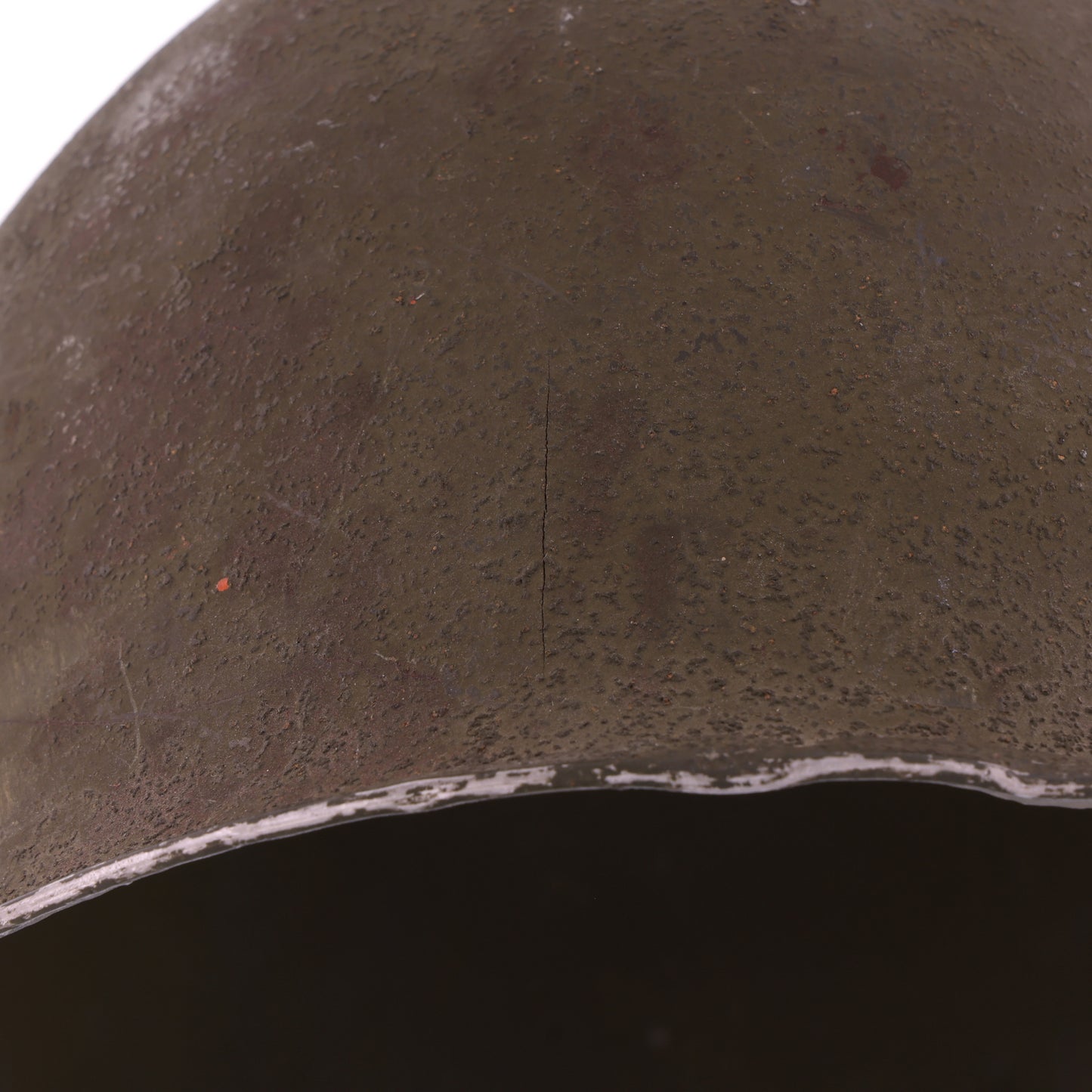 WWII U.S. Schlueter Fixed Loop M-1 Helmet Shell (1943)