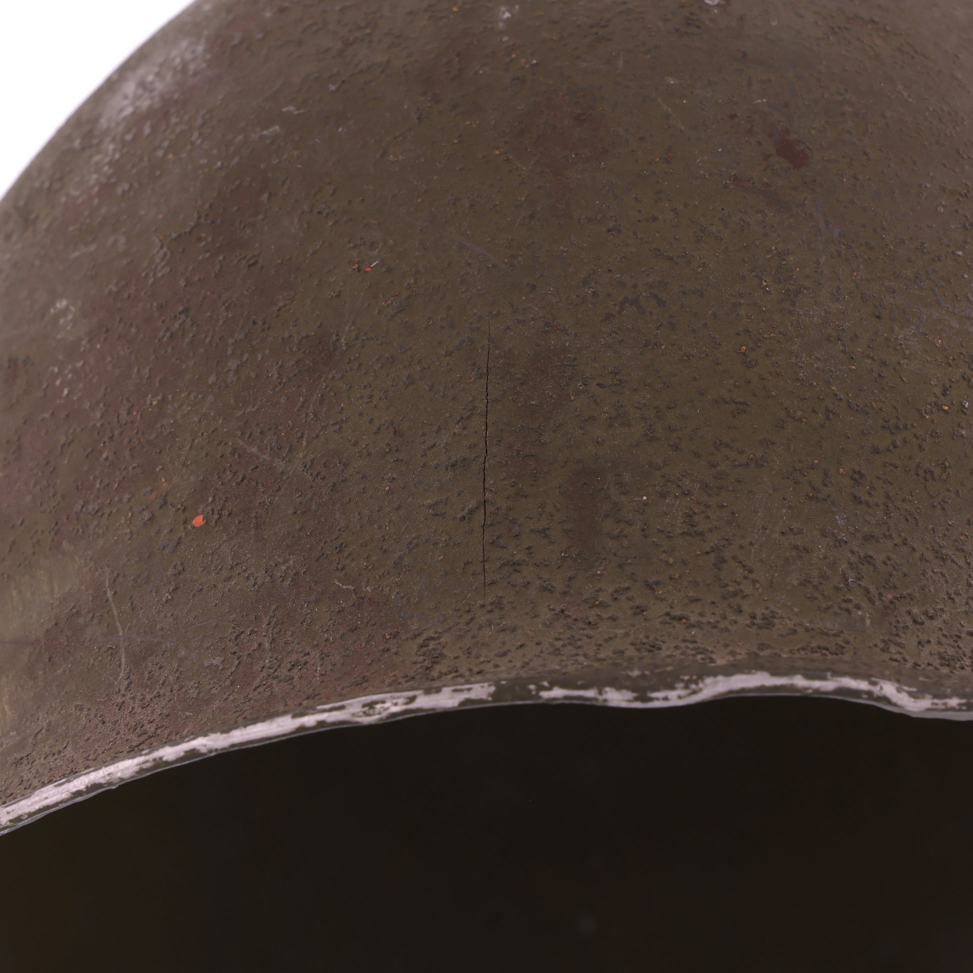 WWII U.S. Schlueter Fixed Loop M-1 Helmet Shell (1943)