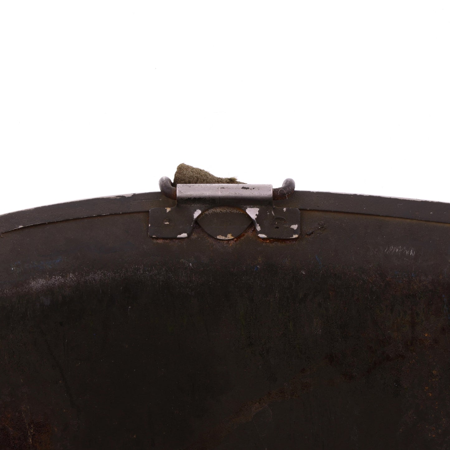 WWII U.S. Schlueter Front Seam Swivel Loop M-1 Helmet Shell (1943)