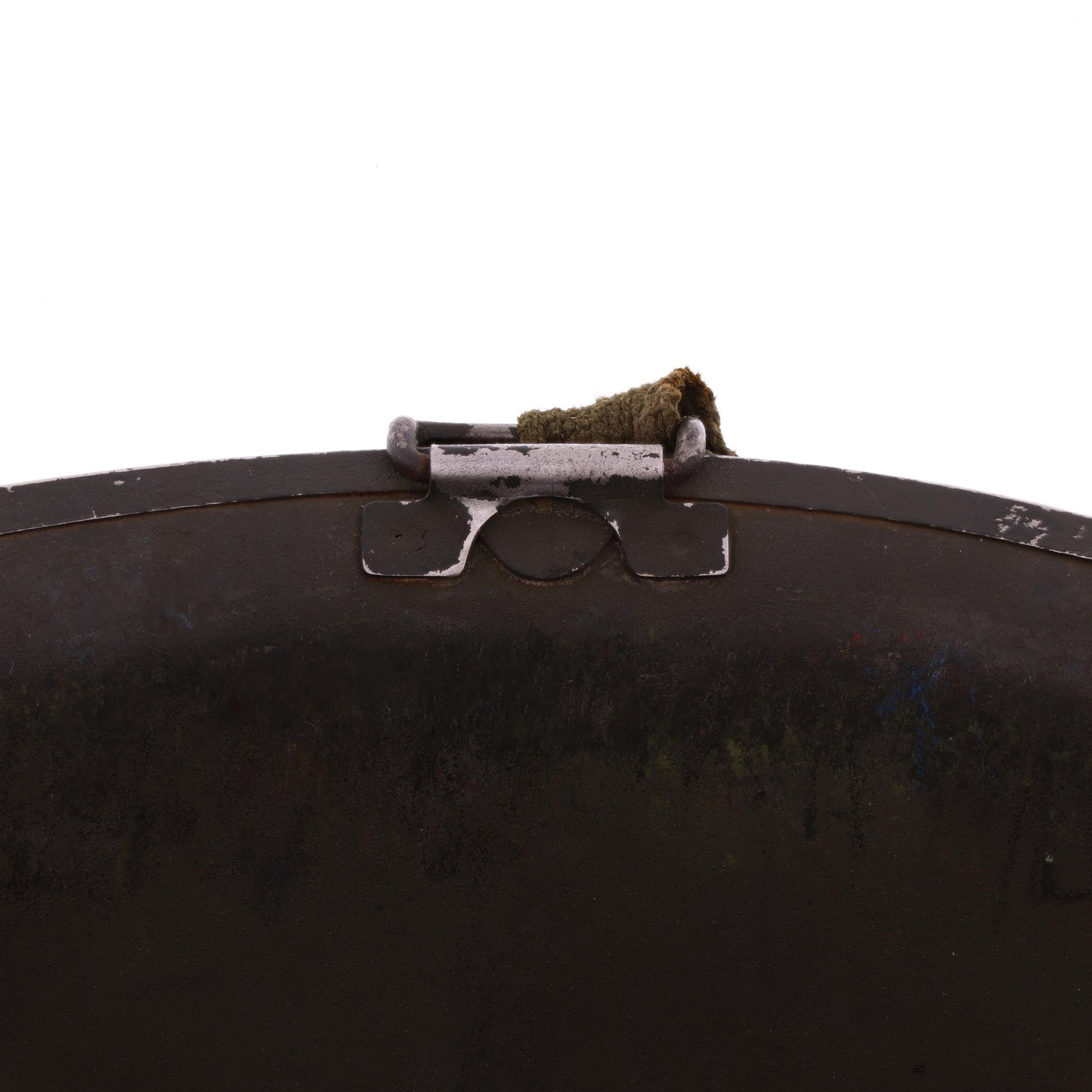 WWII U.S. Schlueter Front Seam Swivel Loop M-1 Helmet Shell (1943)