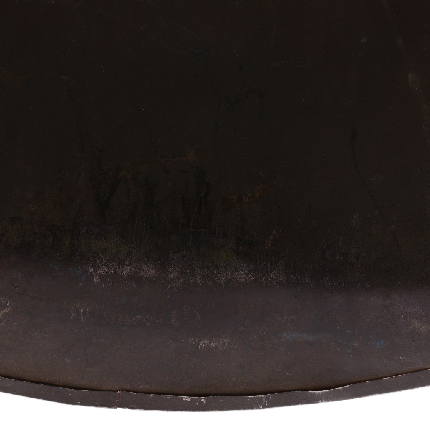 WWII U.S. Schlueter Front Seam Swivel Loop M-1 Helmet Shell (1943)