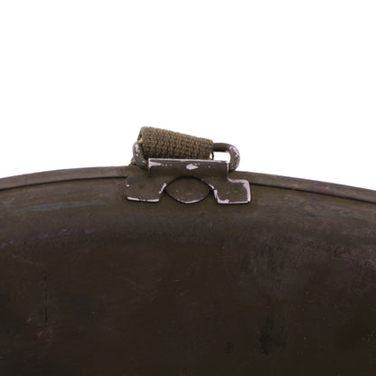WWII U.S. Schlueter Front Seam Swivel Loop M-1 Helmet Shell (1944)