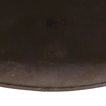 WWII U.S. Schlueter Front Seam Swivel Loop M-1 Helmet Shell (1944)