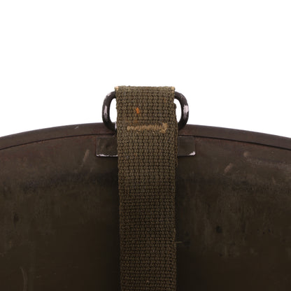 WWII U.S. Schlueter Rear Seam Swivel Loop M-1 Helmet Shell (1944)