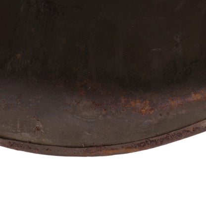 WWII U.S. Schlueter Rear Seam Swivel Loop M-1 Helmet Shell (1945)