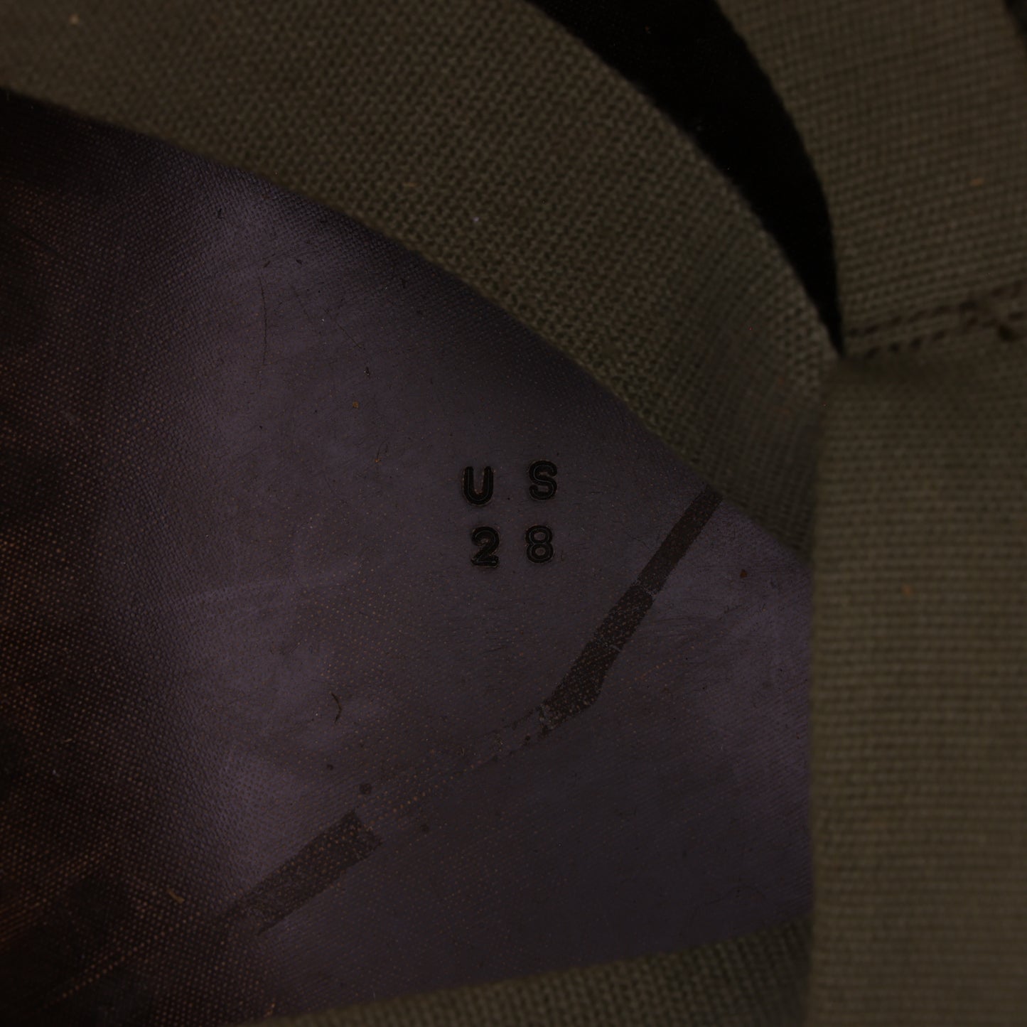 Vietnam War U.S. Schlueter Swivel Loop M-1 Helmet & Liner Set with Camouflage Cover (1944-64)